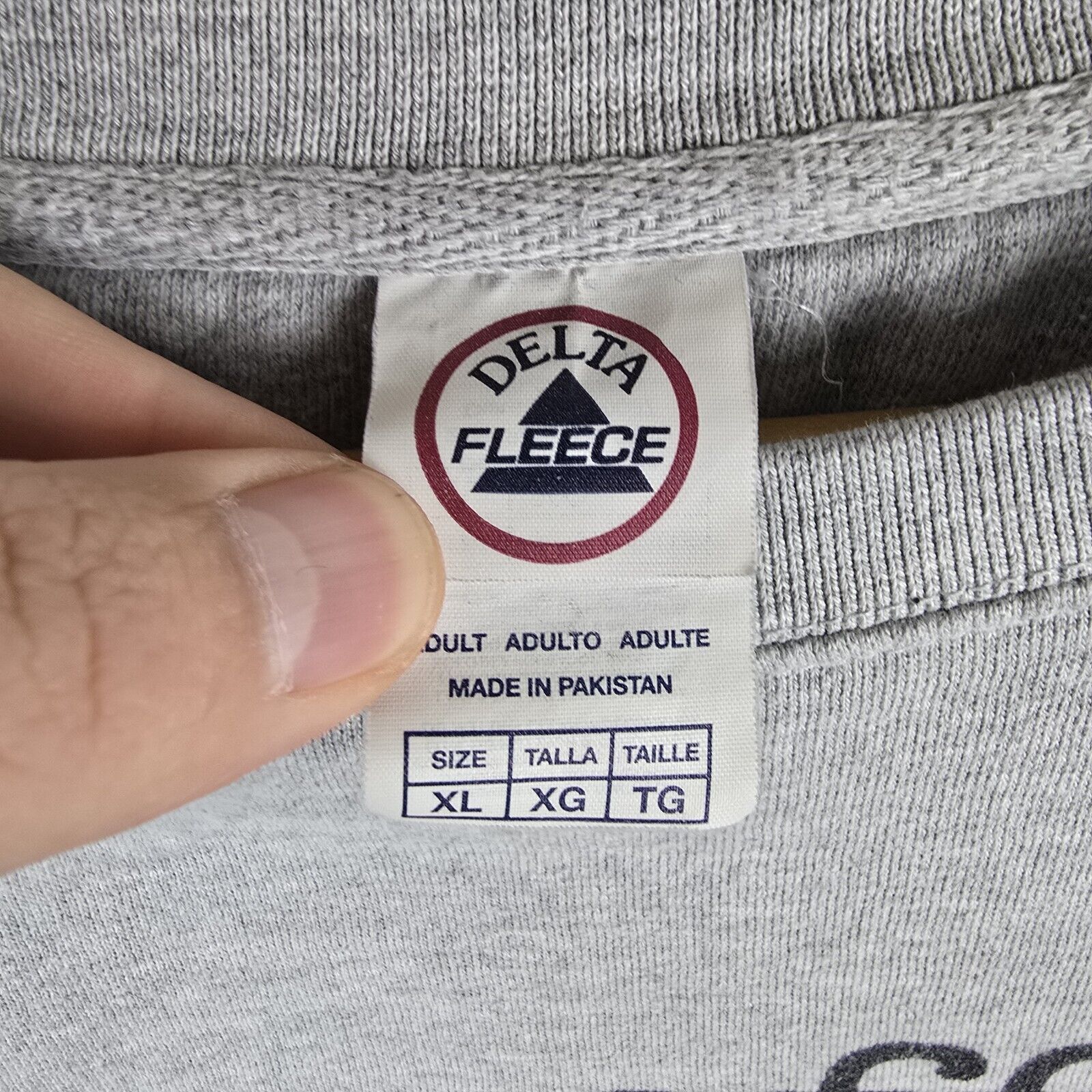 Delta The Office TV Series Gray Pullover Crewneck Sweatshirt XL Size US XL / EU 56 / 4 - 6 Thumbnail
