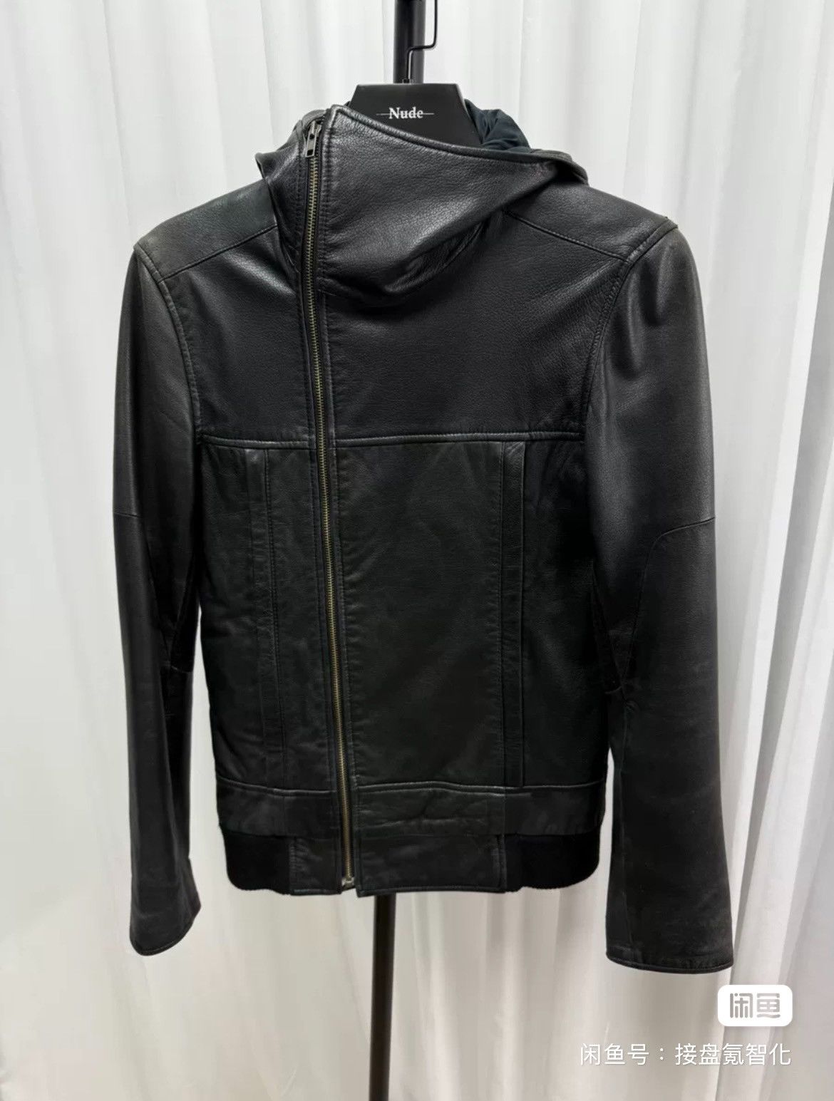 Helmut Lang Helmut Lang Archive Deconstructed Leather Jacket - XS