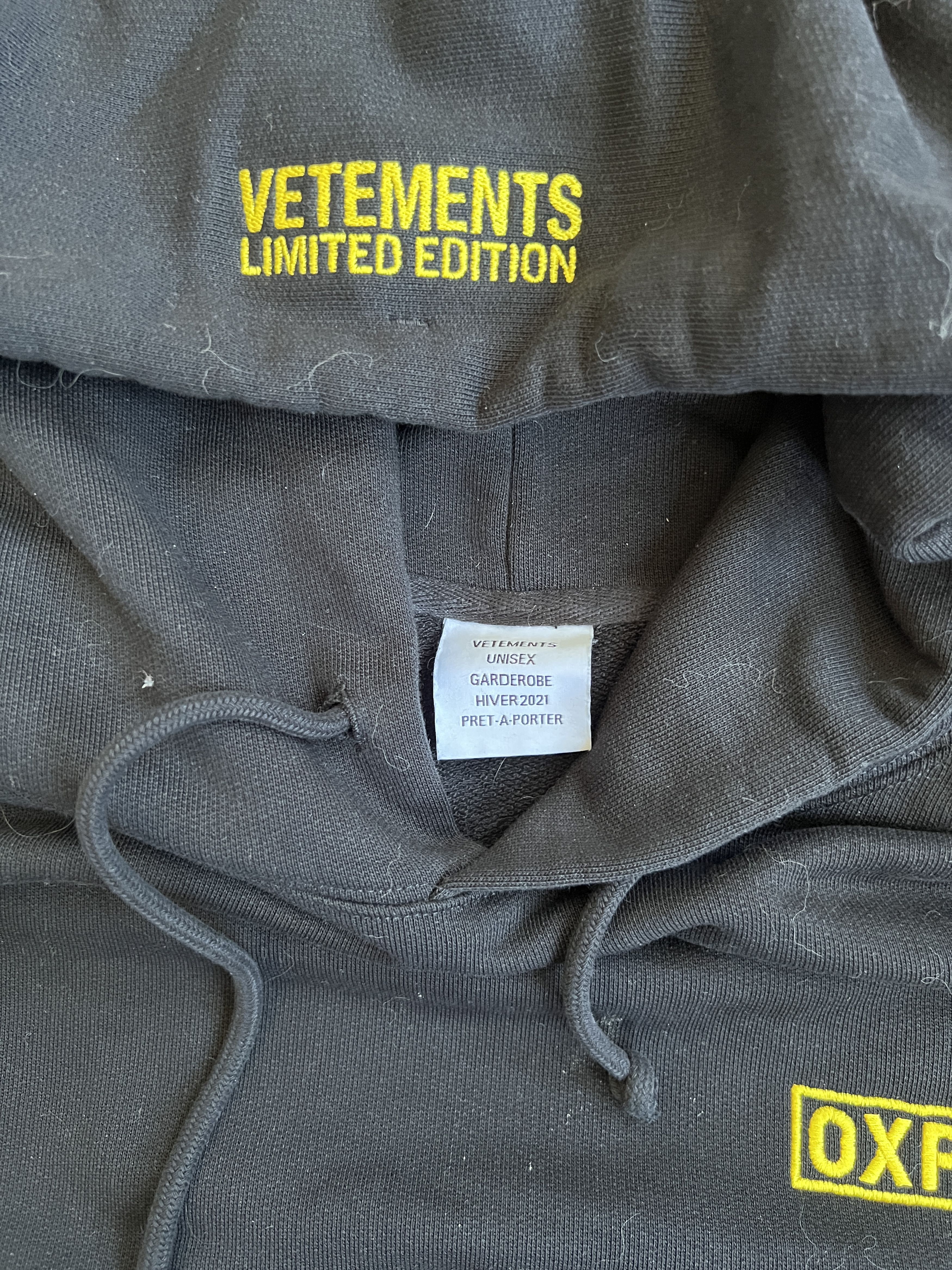 Vetements VETEMENTS "SECURITY" HOODIE Size US S / EU 44-46 / 1 - 5 Thumbnail