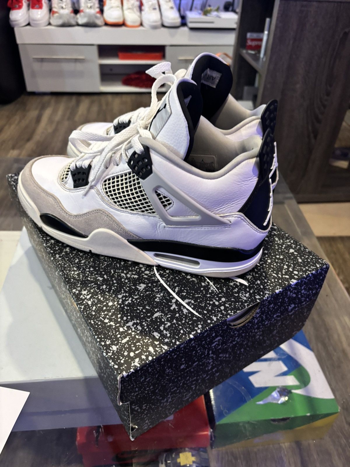 Nike Nike Air Jordan 4 Military Size US 10.5 / EU 43-44 - 4 Thumbnail
