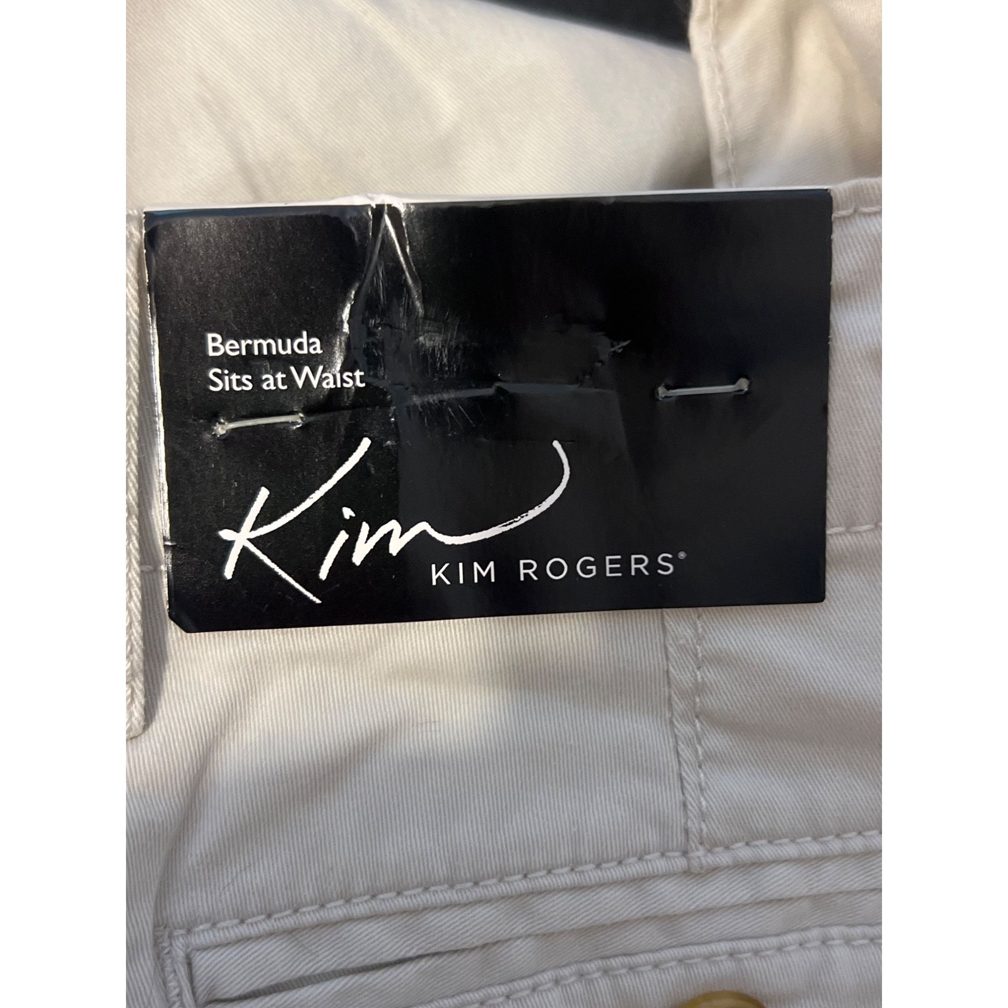 Other Kim Rogers Casual Bermuda Shorts True Stone Khaki Beige Sits Size 38" / US 16 / IT 52 - 4 Thumbnail