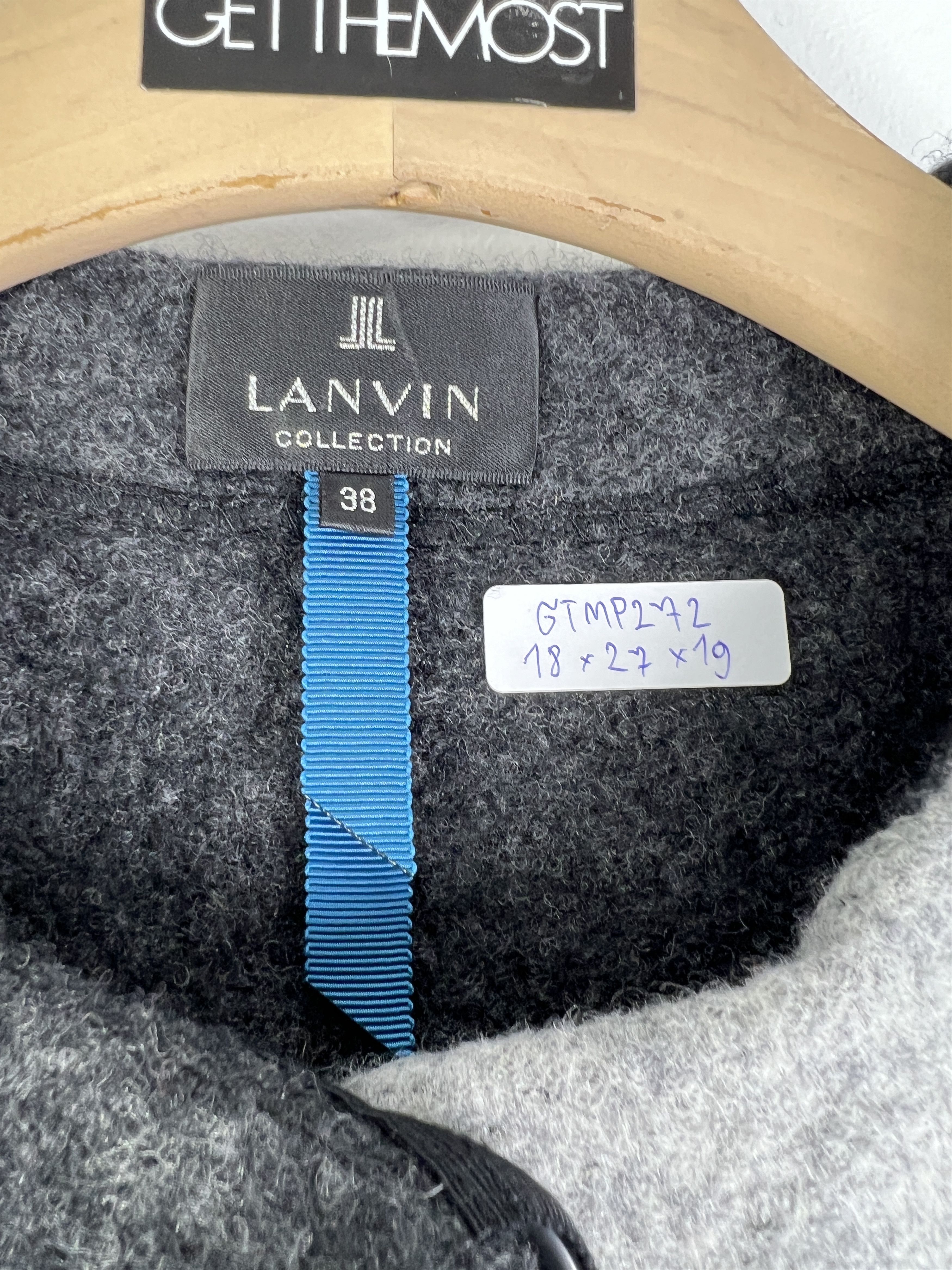 Lanvin LANVIN Collection Wool Jacket (38) GTMP272 Size S / US 4 / IT 40 - 2 Thumbnail