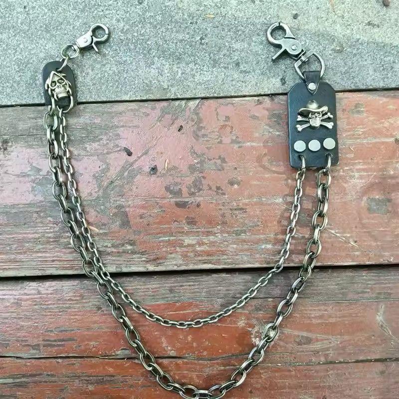 Jewelry Unisex Double Layers Waist Belt Chain Size ONE SIZE - 2 Thumbnail