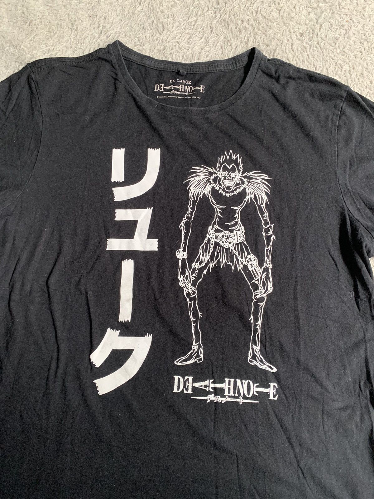 Anime Death Note Kira Ryuk Erd Tee Size US XL / EU 56 / 4 - 2 Thumbnail