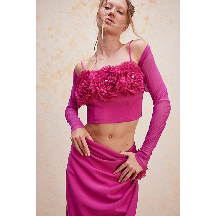 Free People New FREE PEOPLE Elliatt Prisca Set $395 MEDIUM Pink Size 30" / US 8 / IT 44 - 3 Thumbnail