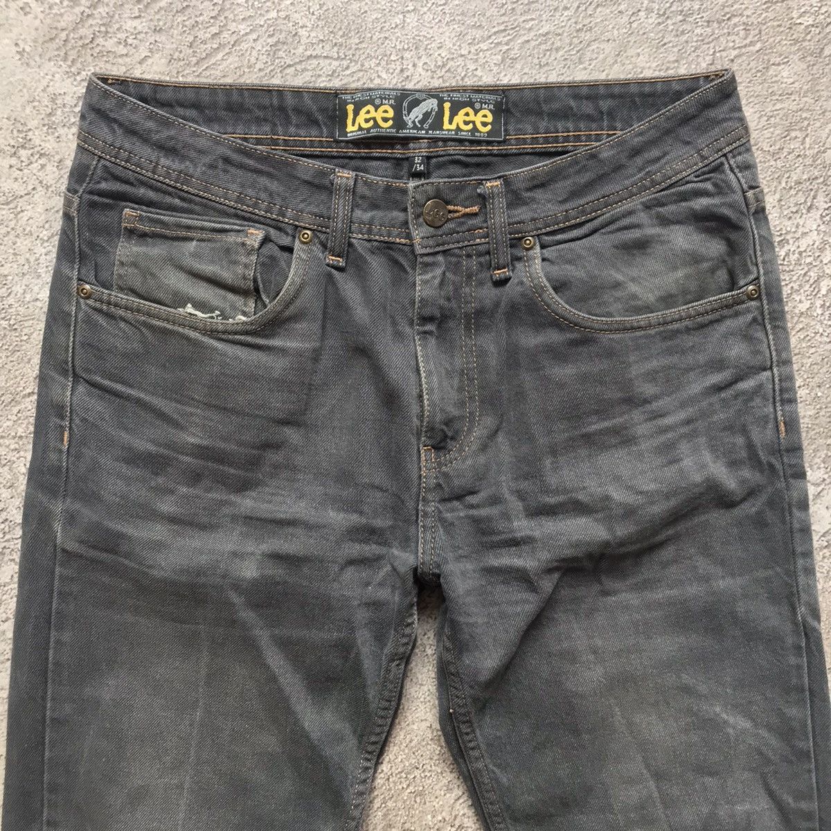 If Six Was Nine vintage Lee Jeans japan denim spring pants 90s Size US 34 / EU 50 - 3 Thumbnail