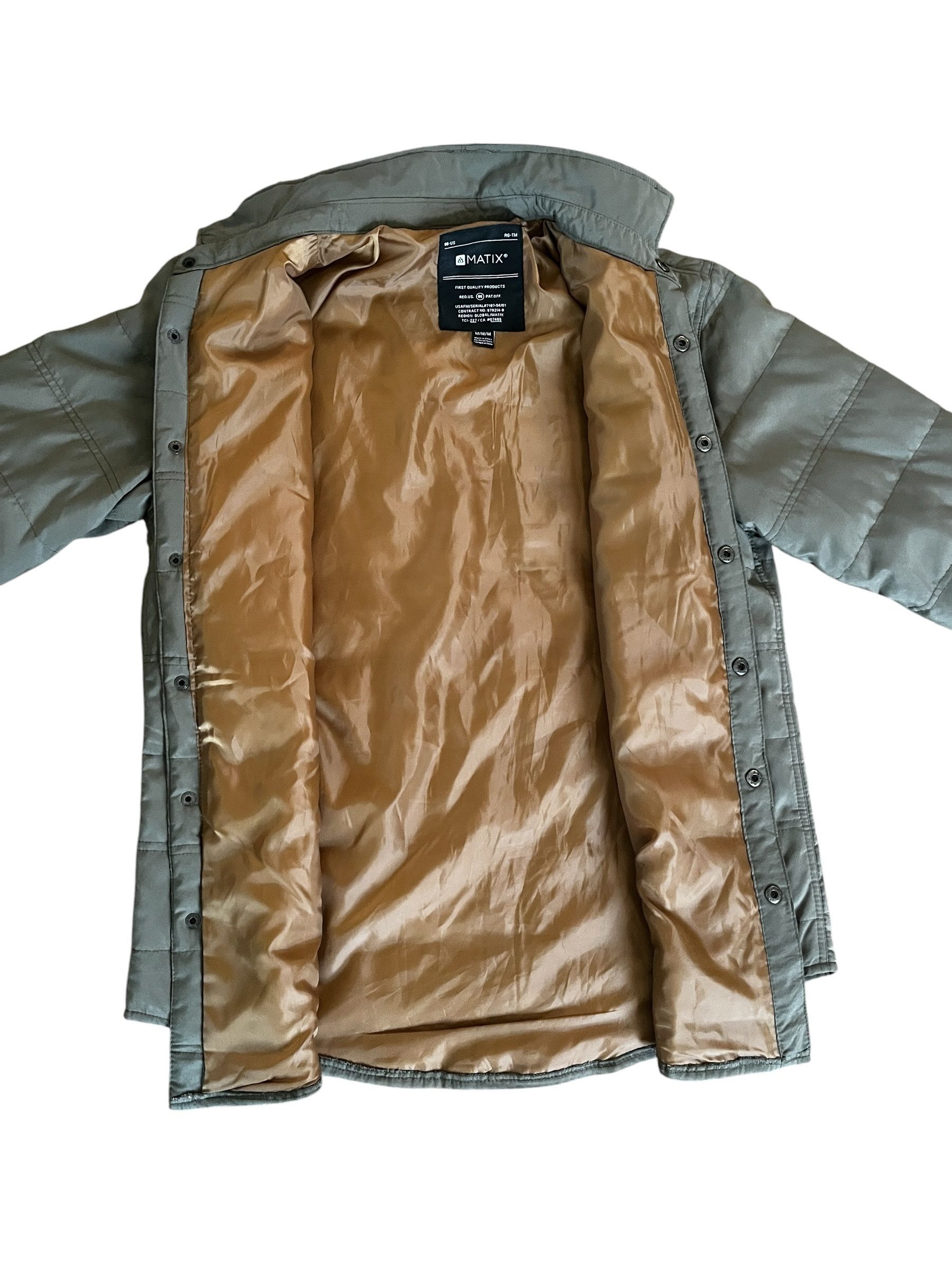 Matix Matix Quilted Snap Jacket Medium Sage Green Size US M / EU 48-50 / 2 - 3 Thumbnail