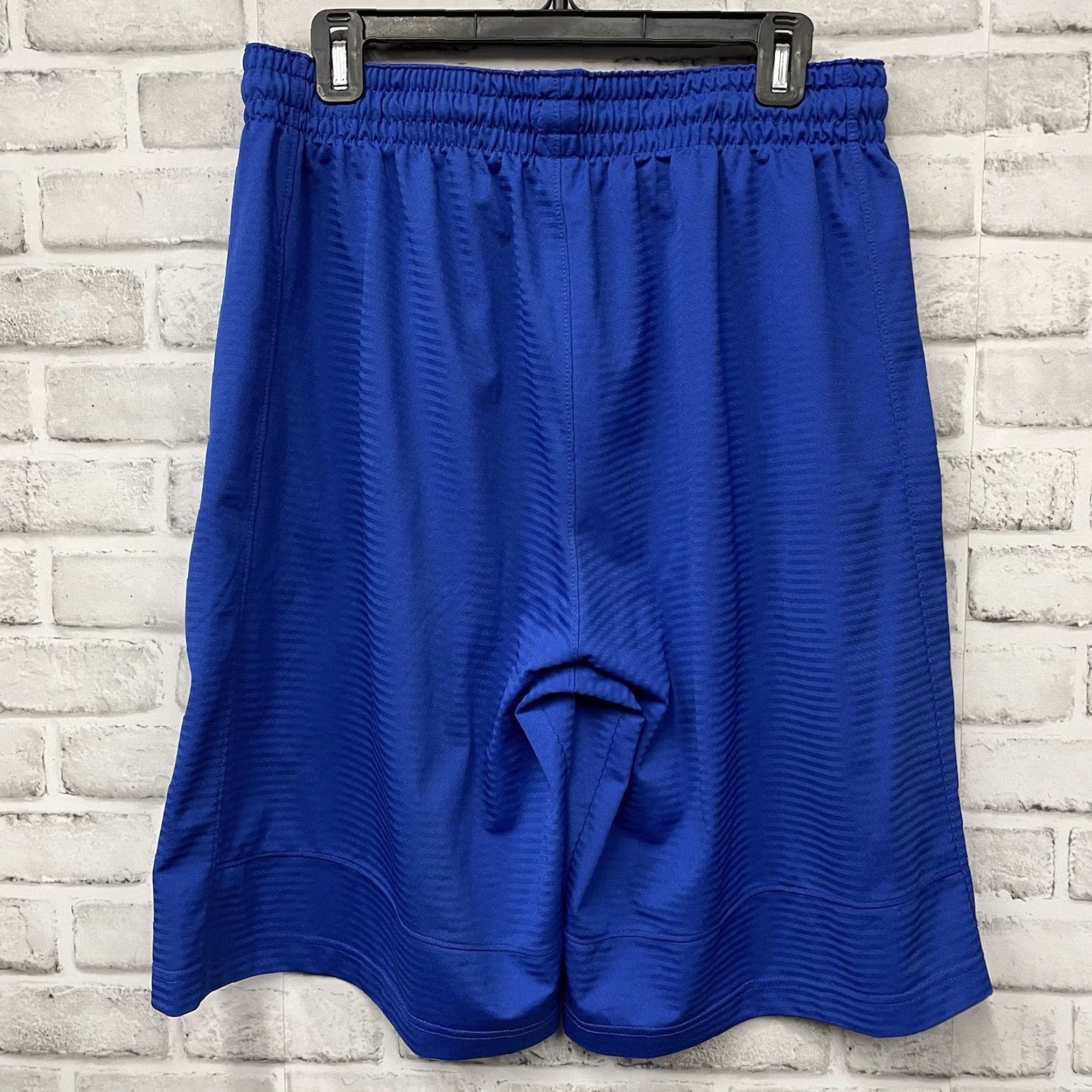 Nike Nike blue athletic drawstring stretchy shorts Mens Size L Size US 33 - 5 Thumbnail