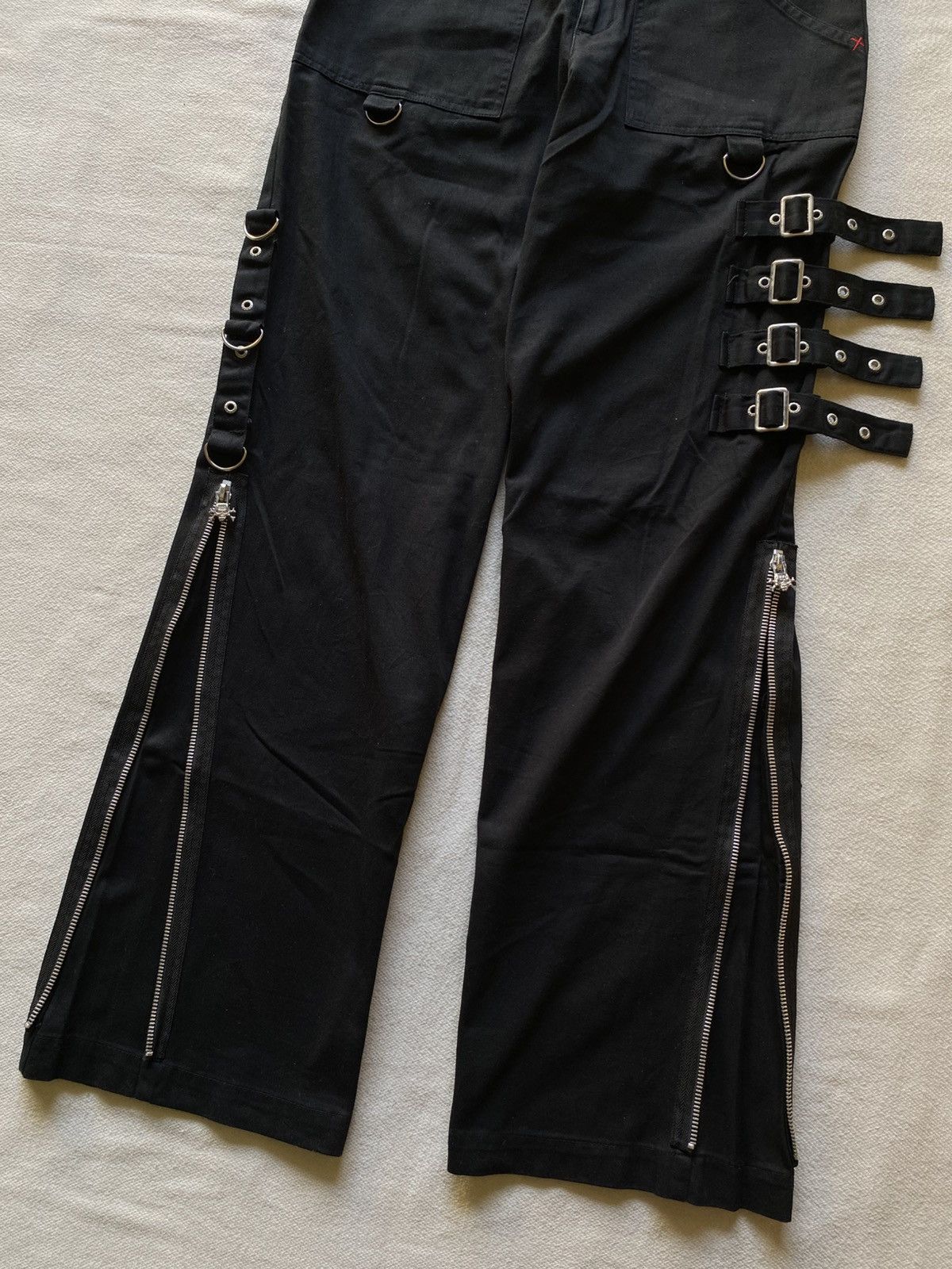 Seditionaries MAD PUNK Seditionaries Punk Bondage Style Pants Size 29" - 2 Thumbnail
