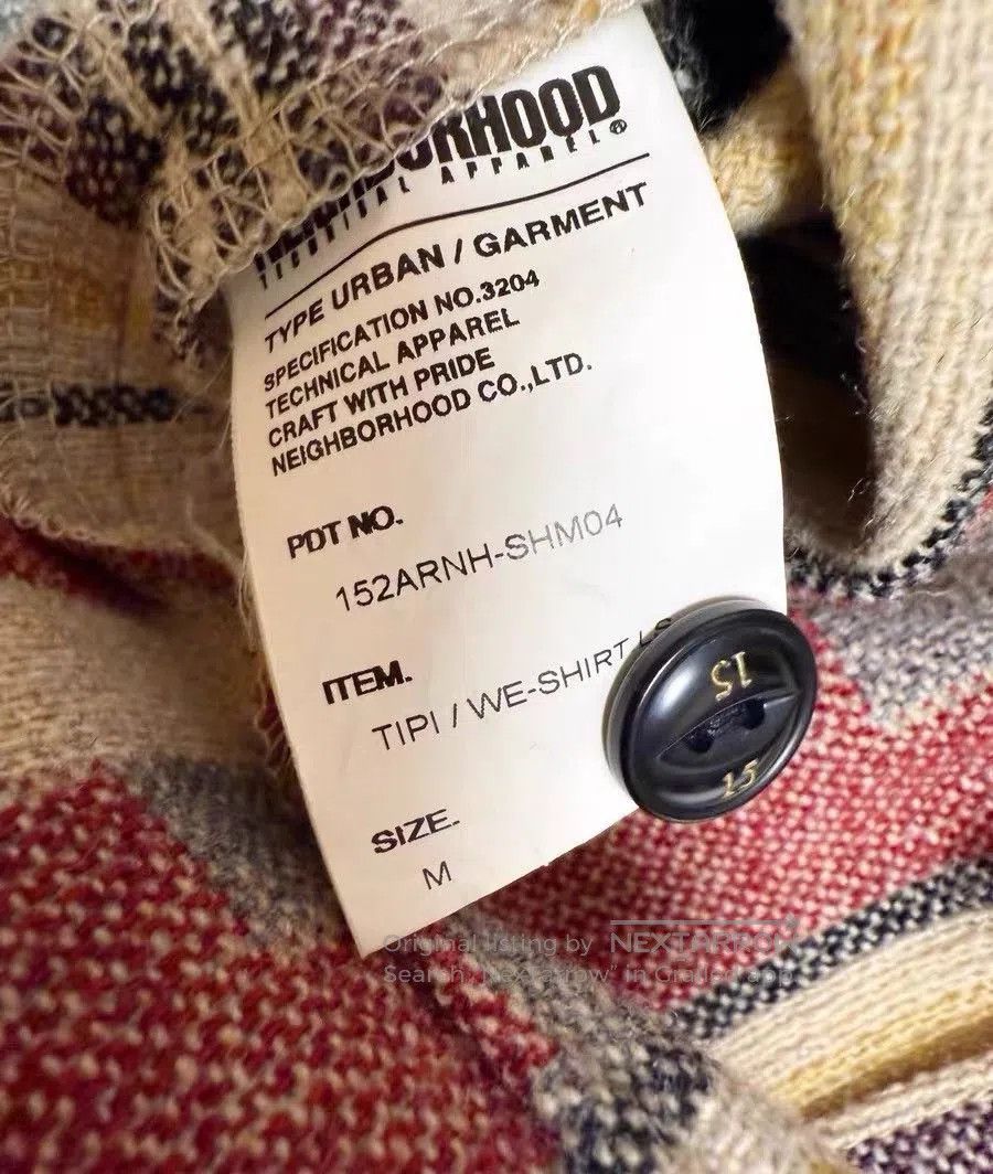 Neighborhood NEIGHBORHOOD Wool Rug Shirt Jacket. Size US M / EU 48-50 / 2 - 8 Thumbnail