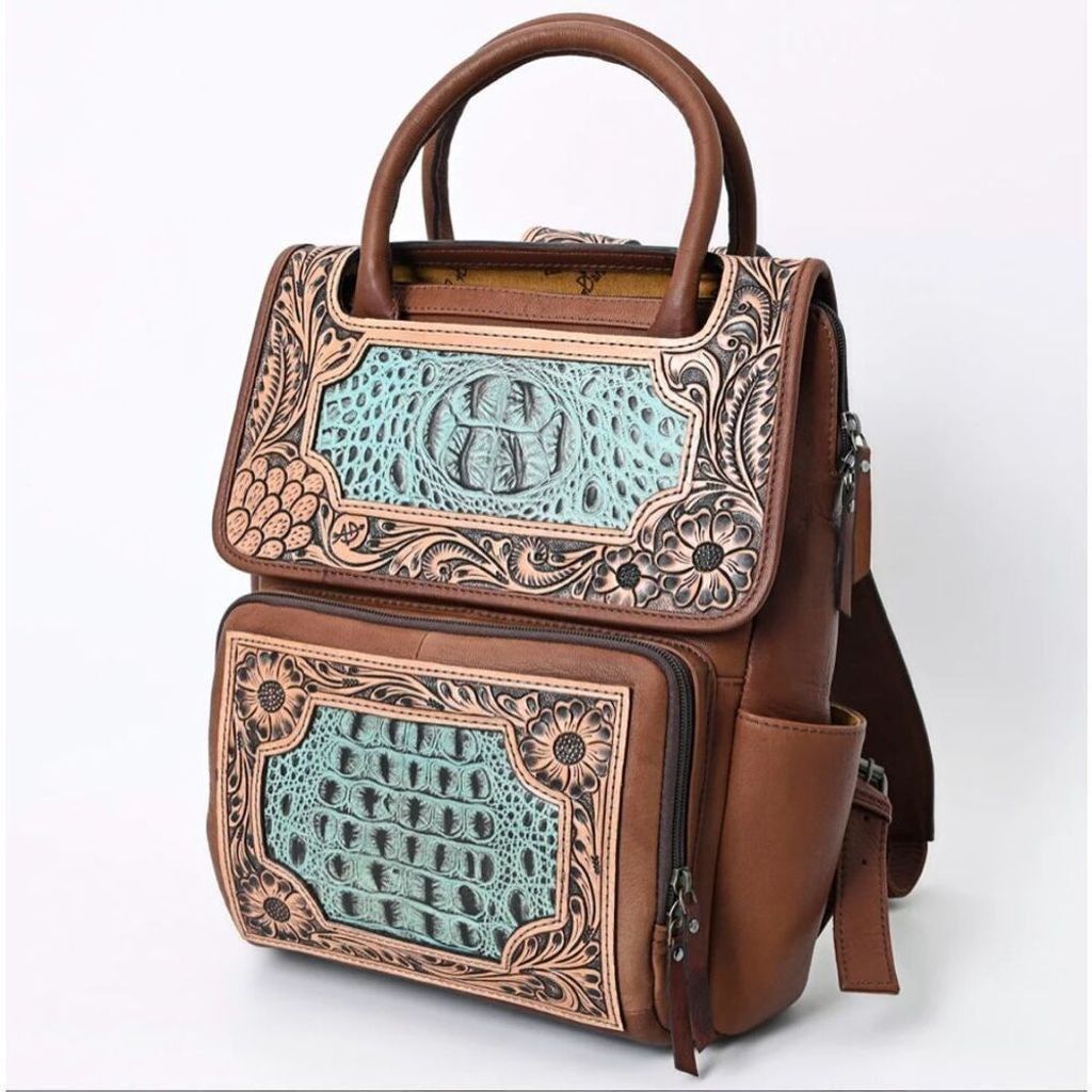 Backpack Genuine Western Leather Women Bag Eleanor New