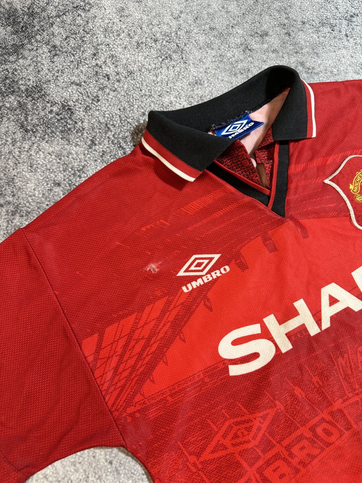 Umbro × Vintage Vintage Umbro Manchester United jersey soccer Blokecore XS Size US XS / EU 42 / 0 - 3 Thumbnail