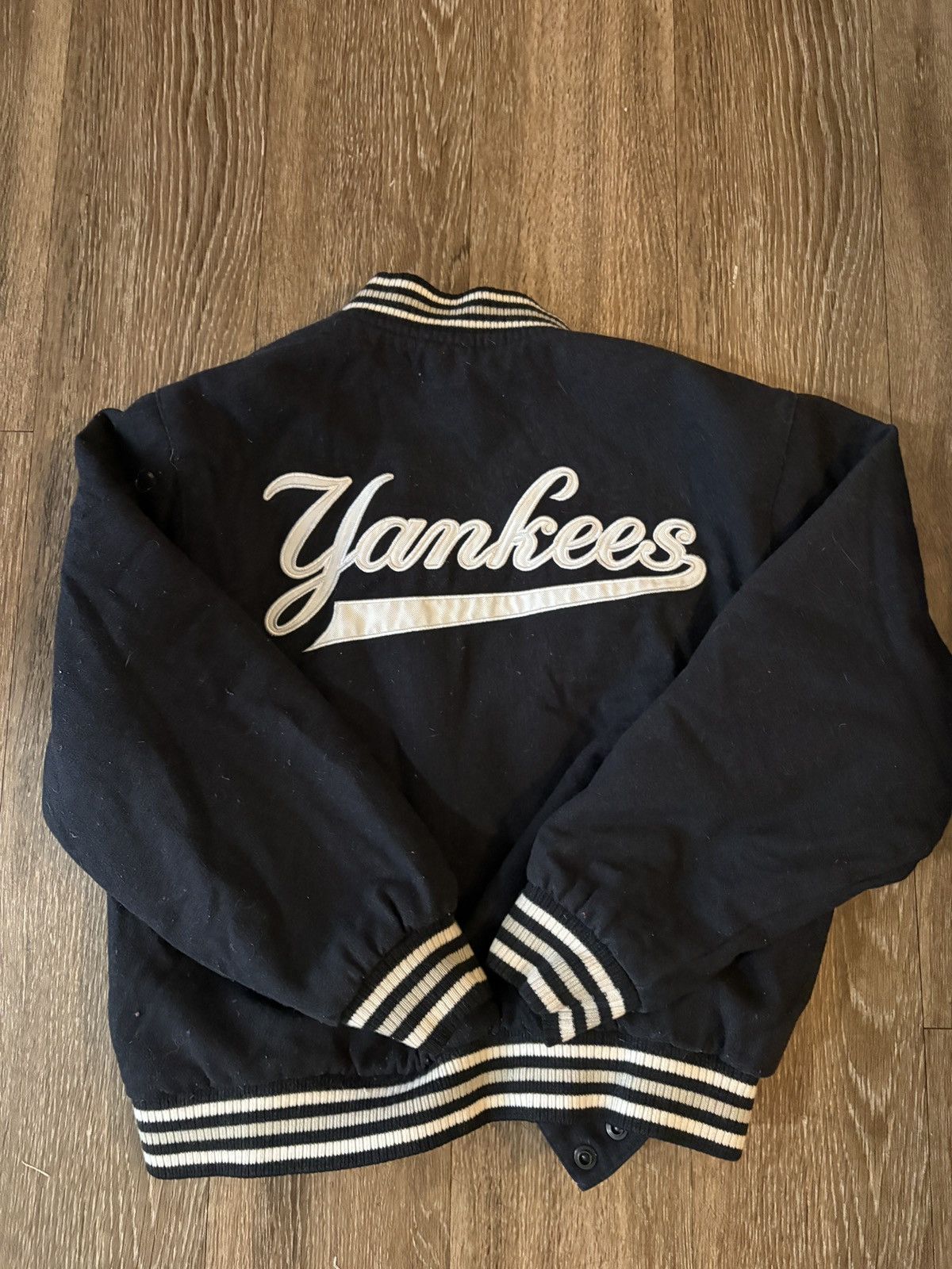 JH Design JH New York Yankees Bomber Jacket Size US XS / EU 42 / 0 - 5 Thumbnail