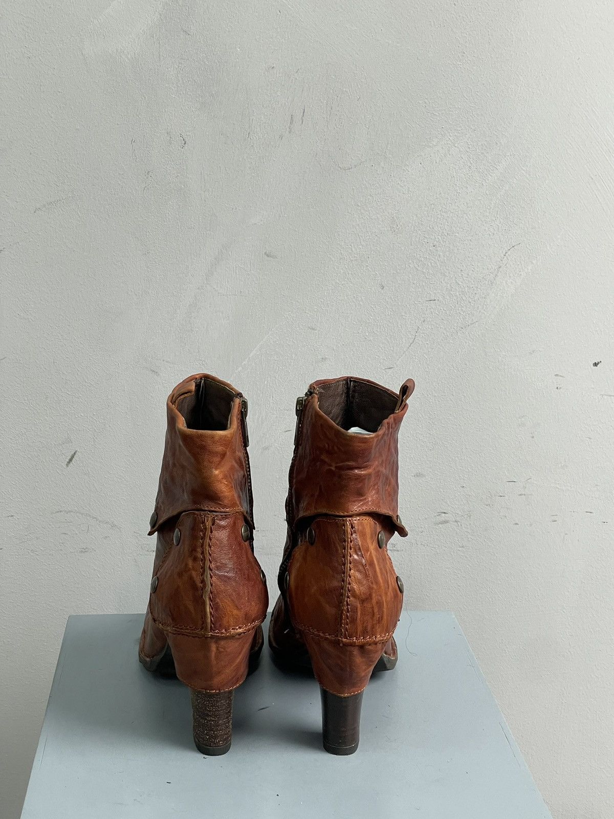 Diesel avant garde Diesel leather boots ann demeulemeester style Size US 9 / IT 39 - 6 Thumbnail