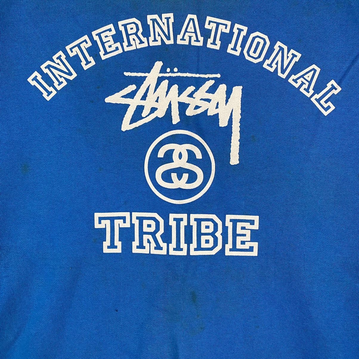 Stussy Vintage 00's STUSSY International Tribe Crewneck Sweatshirt Size US XL / EU 56 / 4 - 4 Thumbnail