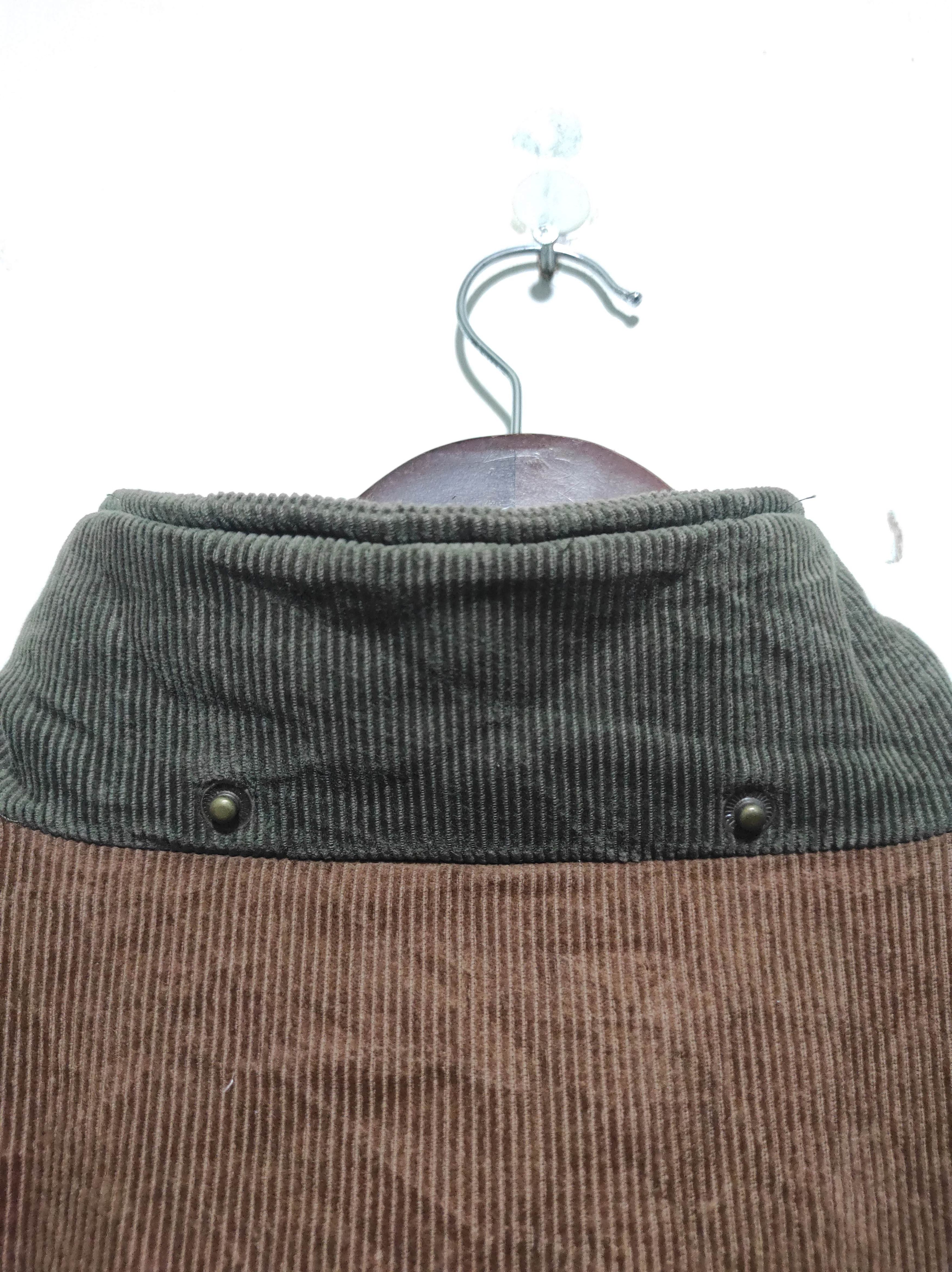 Hysteric Glamour Sm.Sadau Carduroy colorblock parka jacket Size US L / EU 52-54 / 3 - 16 Thumbnail