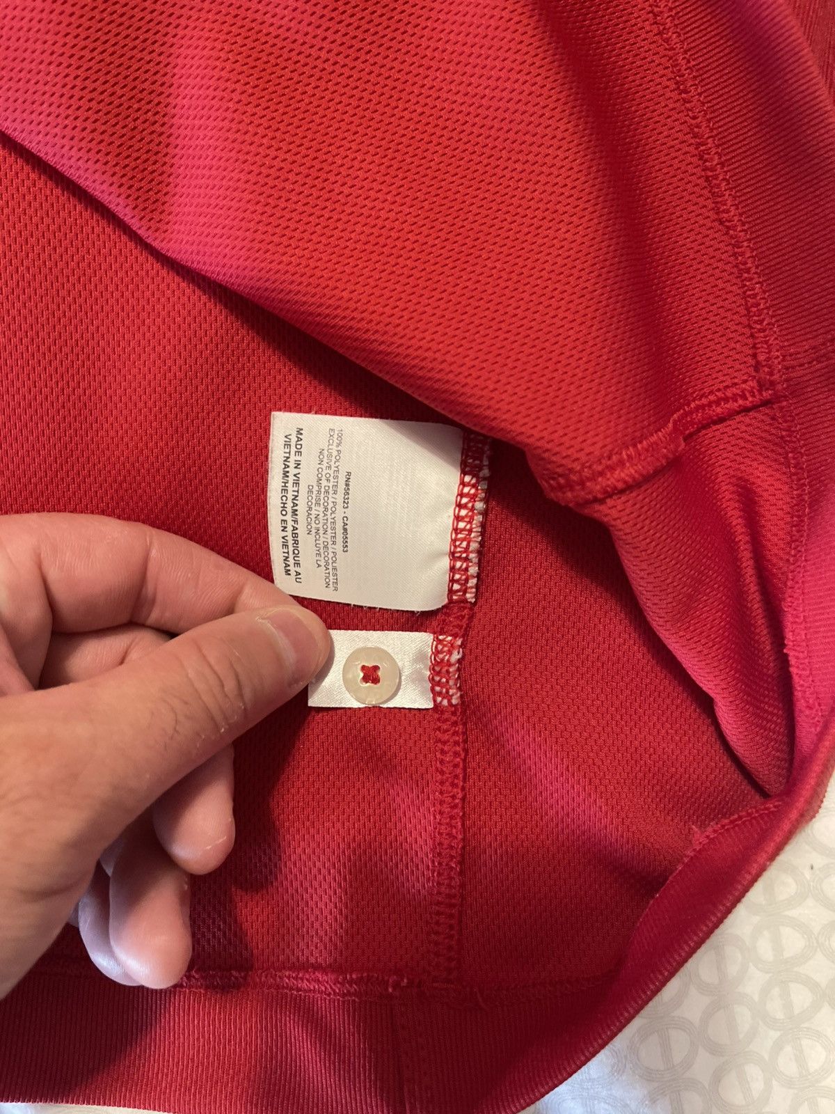 Nike Nike X Audi Nike Golf shirt Red Size Large clean Size US L / EU 52-54 / 3 - 8 Thumbnail
