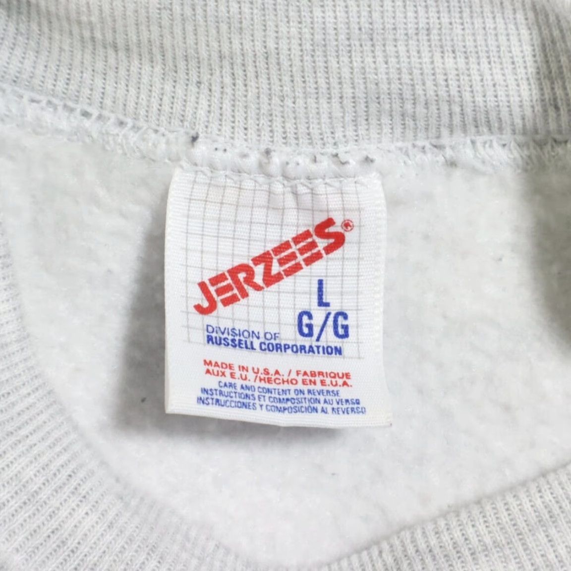Jerzees VTG Jerzees Sweatshirt Gray Men's L Barren River Lake Walnut Creek Crew Neck Long Sleeve Cotton Blend Shirt Size US L / EU 52-54 / 3 - 5 Thumbnail