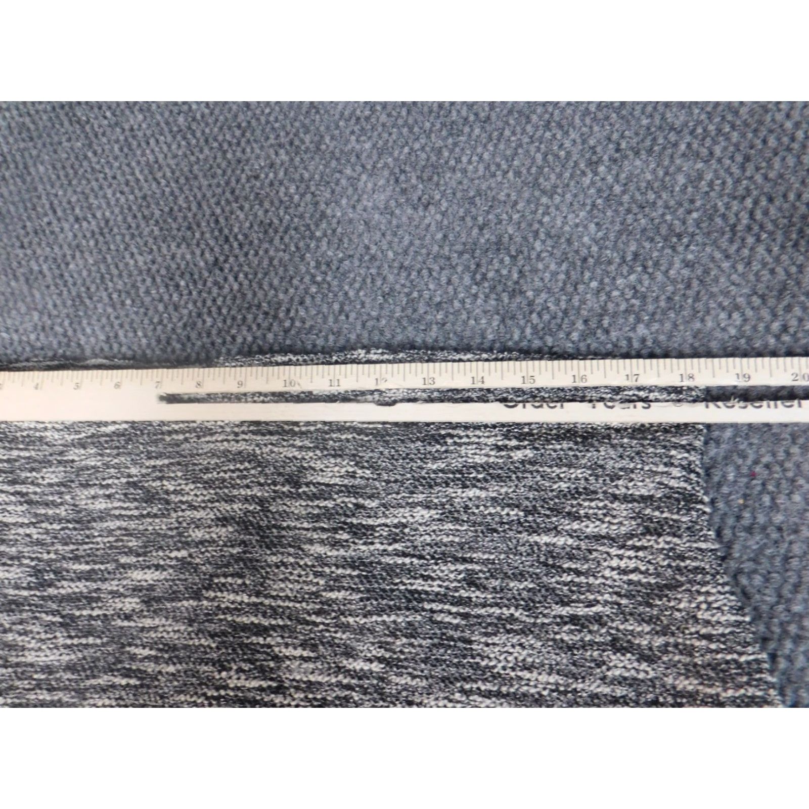 Vintage Daniel Rainn Womens Skirt XL Gray A-Line Zip Stretch Knee Length Knit Ruffle Casual Designer Flower Vintage No (adjusted) Size 40" / US 18 - 6 Thumbnail