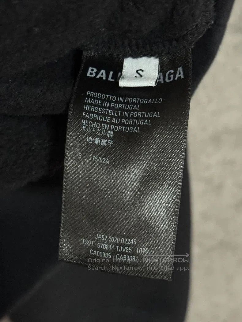Balenciaga Balenciaga Embroidered BB Logo Hoodie. Size US S / EU 44-46 / 1 - 4 Thumbnail