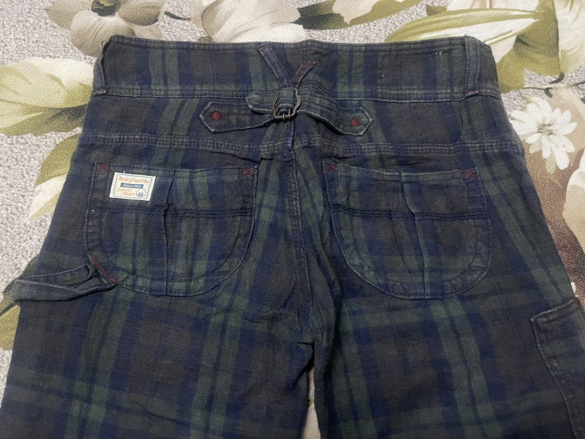 Japanese Brand Betty Smith Bootcut Carpenter Buckled Back Size US 31 - 3 Thumbnail