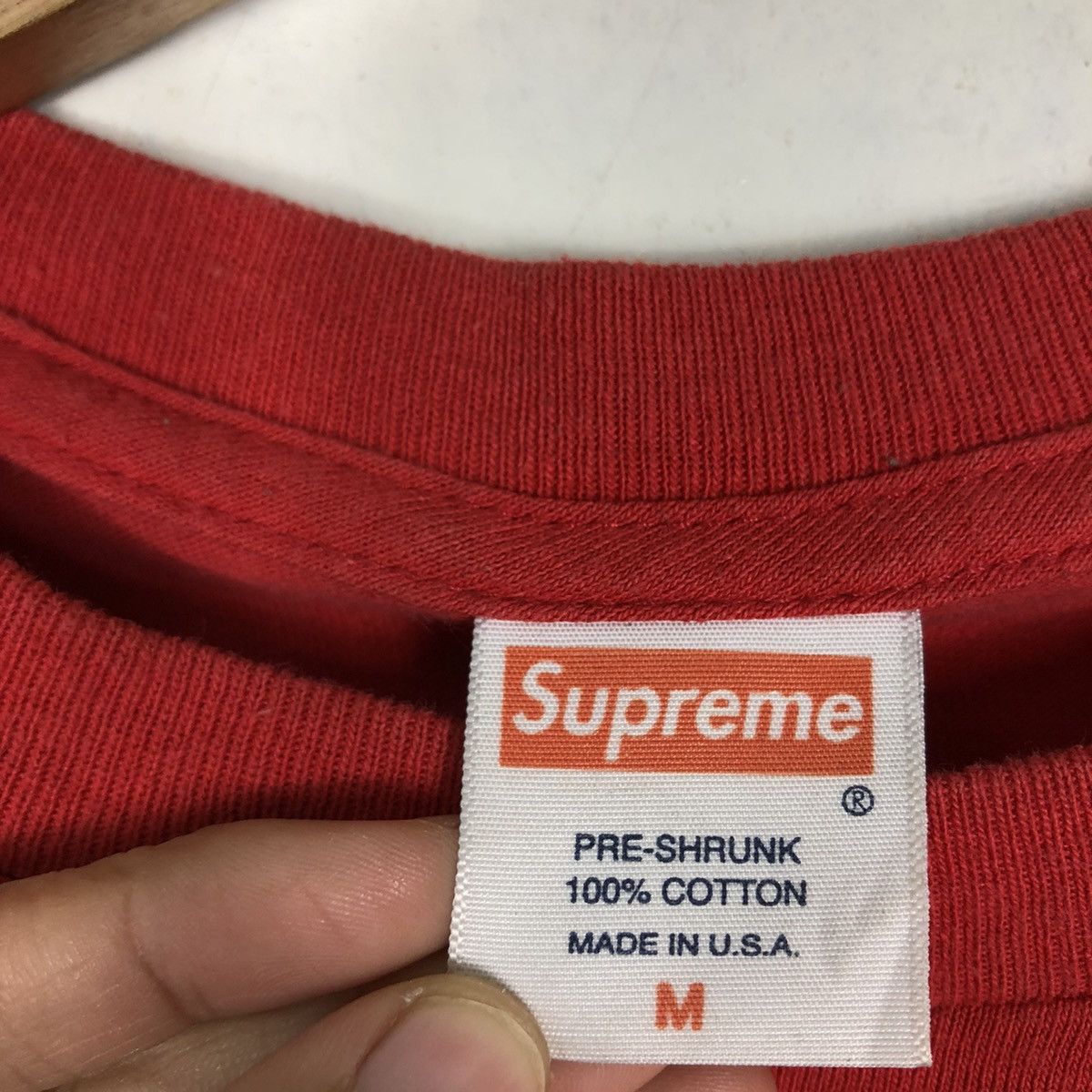 Supreme 🔥90’s Vintage Supreme Short Sleeve T-Shirt Plain Size US M / EU 48-50 / 2 - 7 Thumbnail