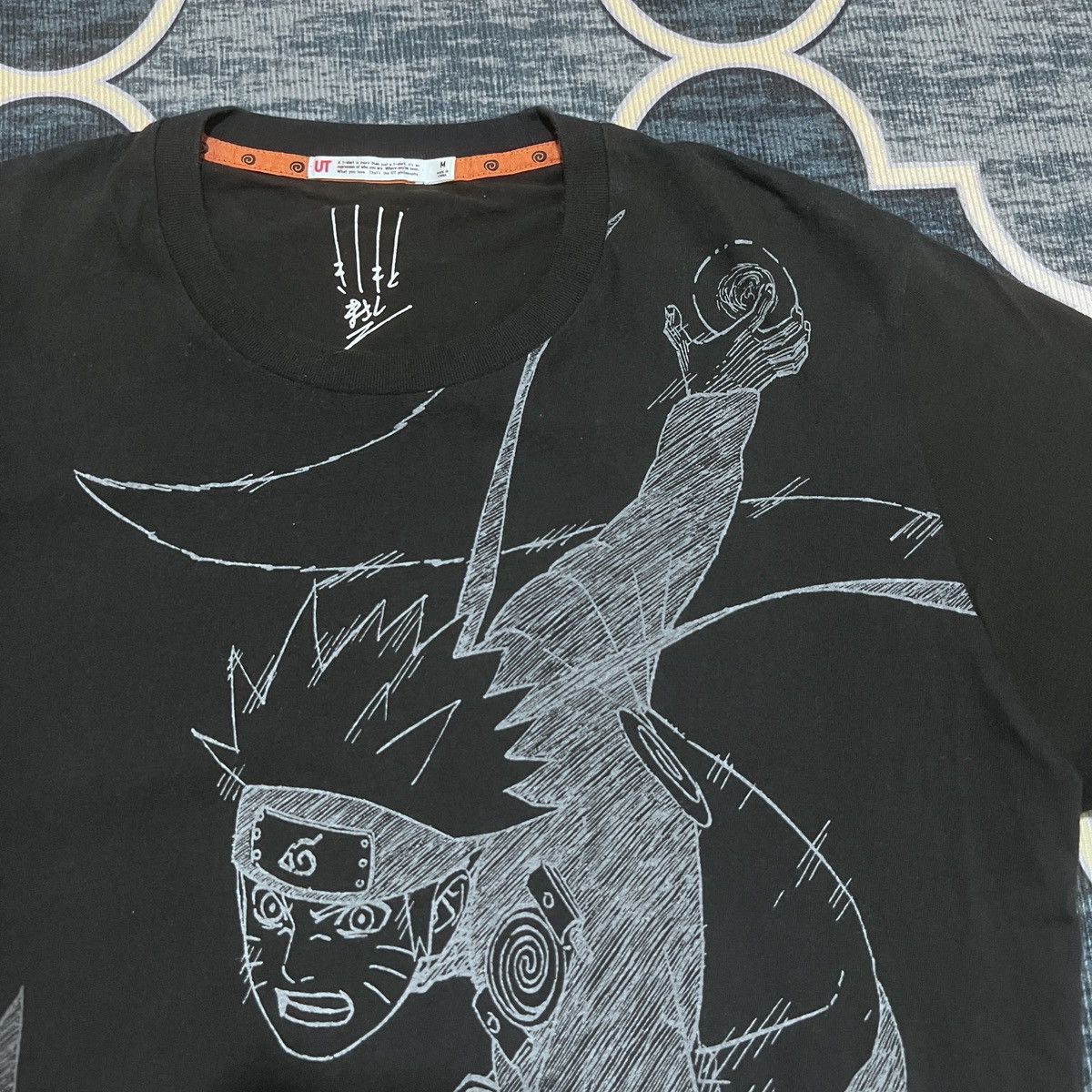 Anime Naruto Vs Sasuke Scene Iconic Anime Tshirt Size US M / EU 48-50 / 2 - 3 Thumbnail