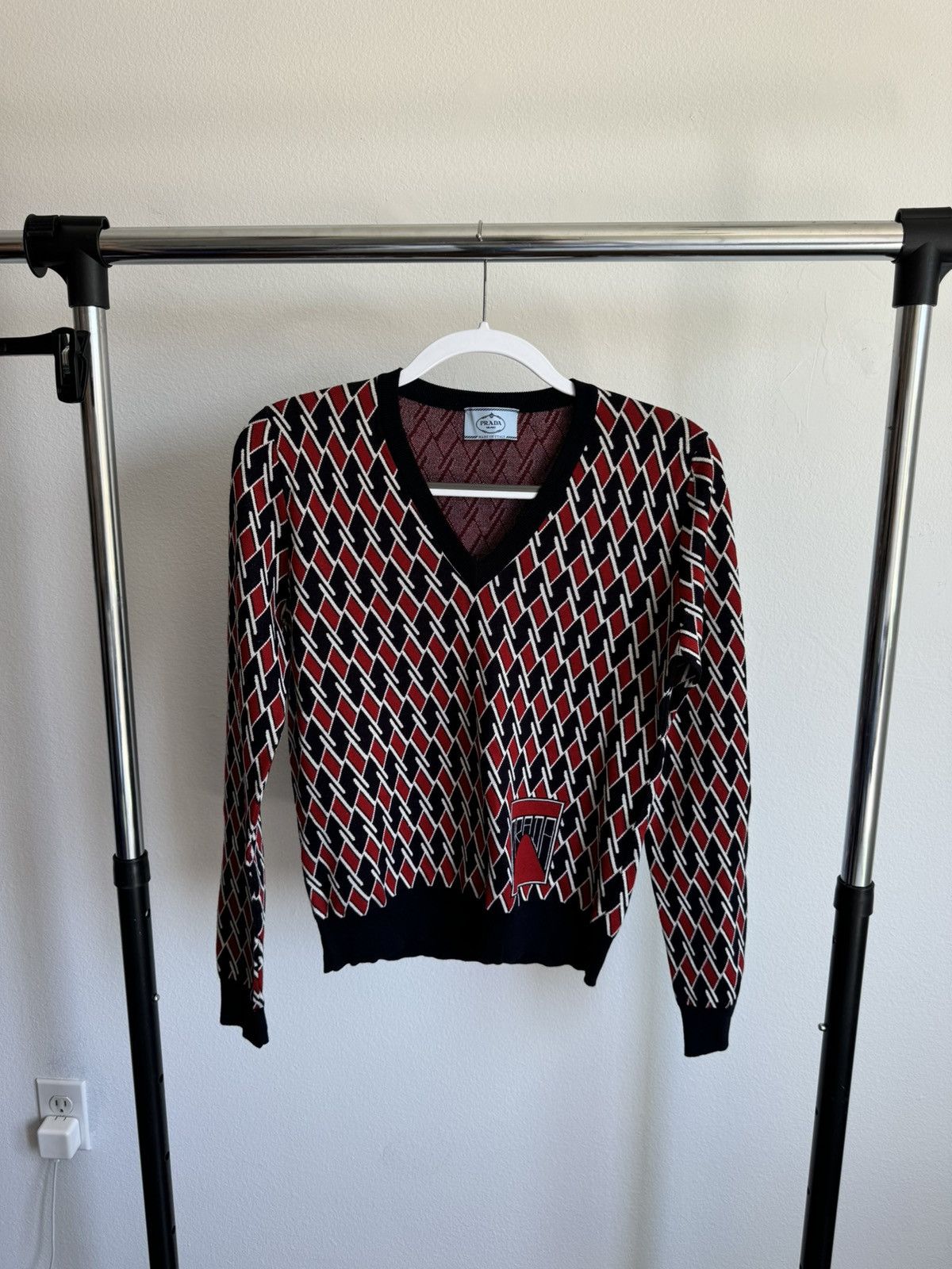 Prada Vintage Prada sweater Size M / US 6-8 / IT 42-44 - 1 Thumbnail