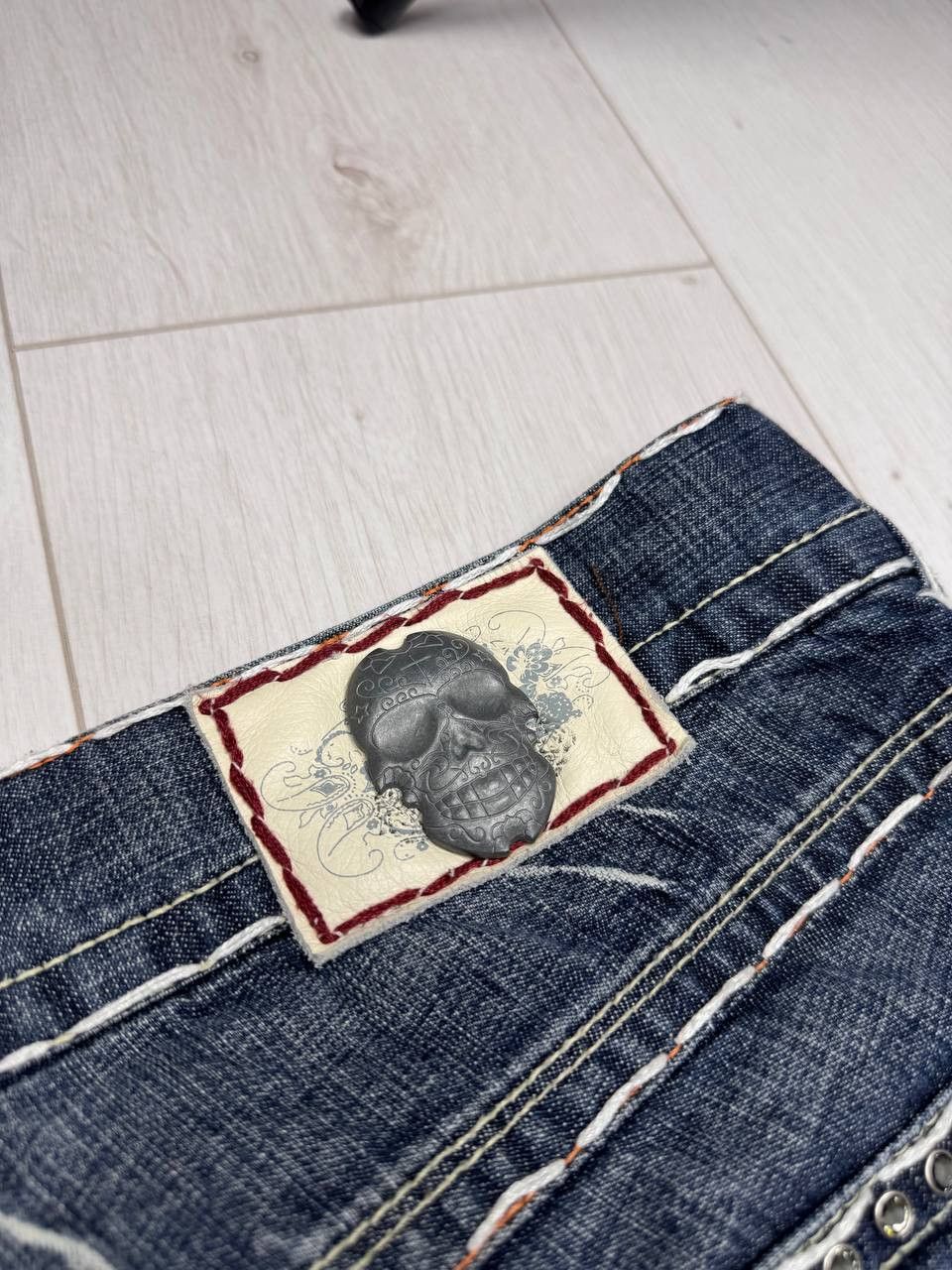 Other Made in USA Laguna Beach Skulls Jeans Size US 36 / EU 52 - 8 Thumbnail