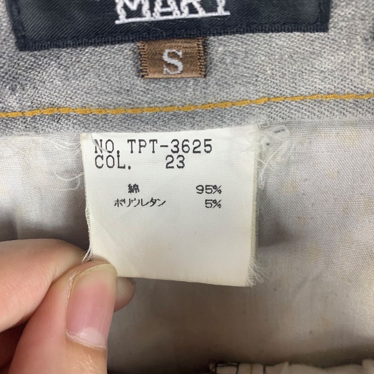 Japanese Brand × Tornado Mart TORNADO MART Flare bleach denim jeans Size 29" - 20 Thumbnail
