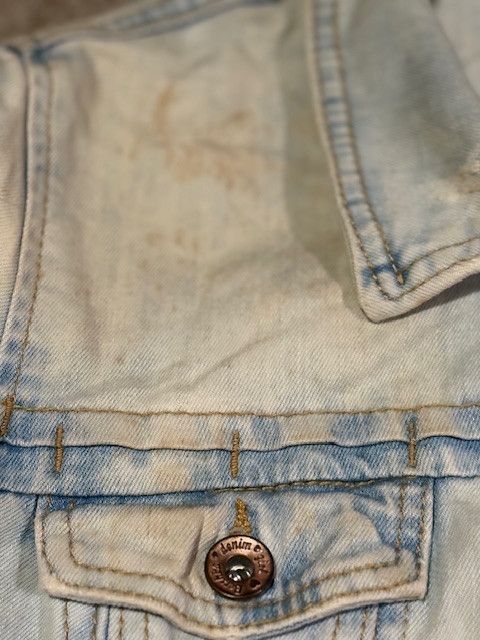 Vintage 🔥 Denim Jacket – Large – Pre-Loved 🔥 Size L / US 10 / IT 46 - 5 Thumbnail