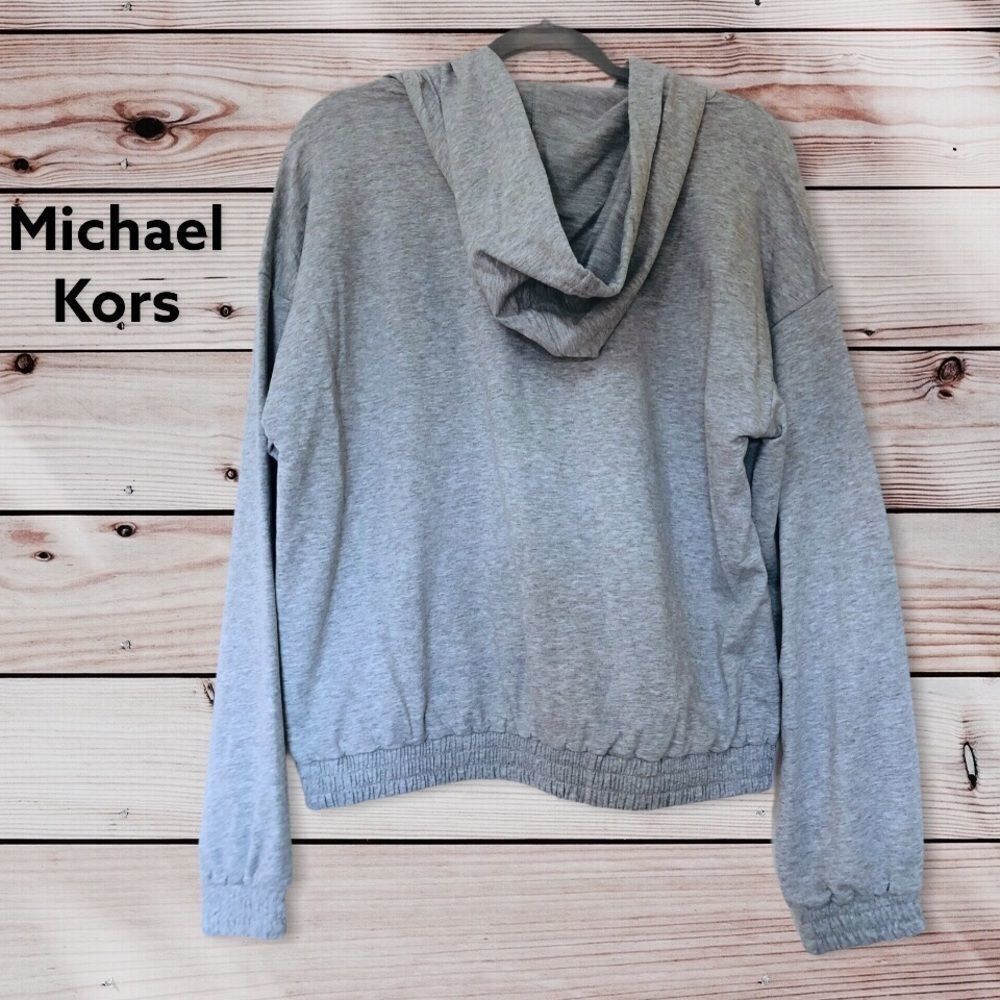 Michael Kors Michael Kors Cinch Bottom Hoodie Size XL / US 12-14 / IT 48-50 - 2 Thumbnail