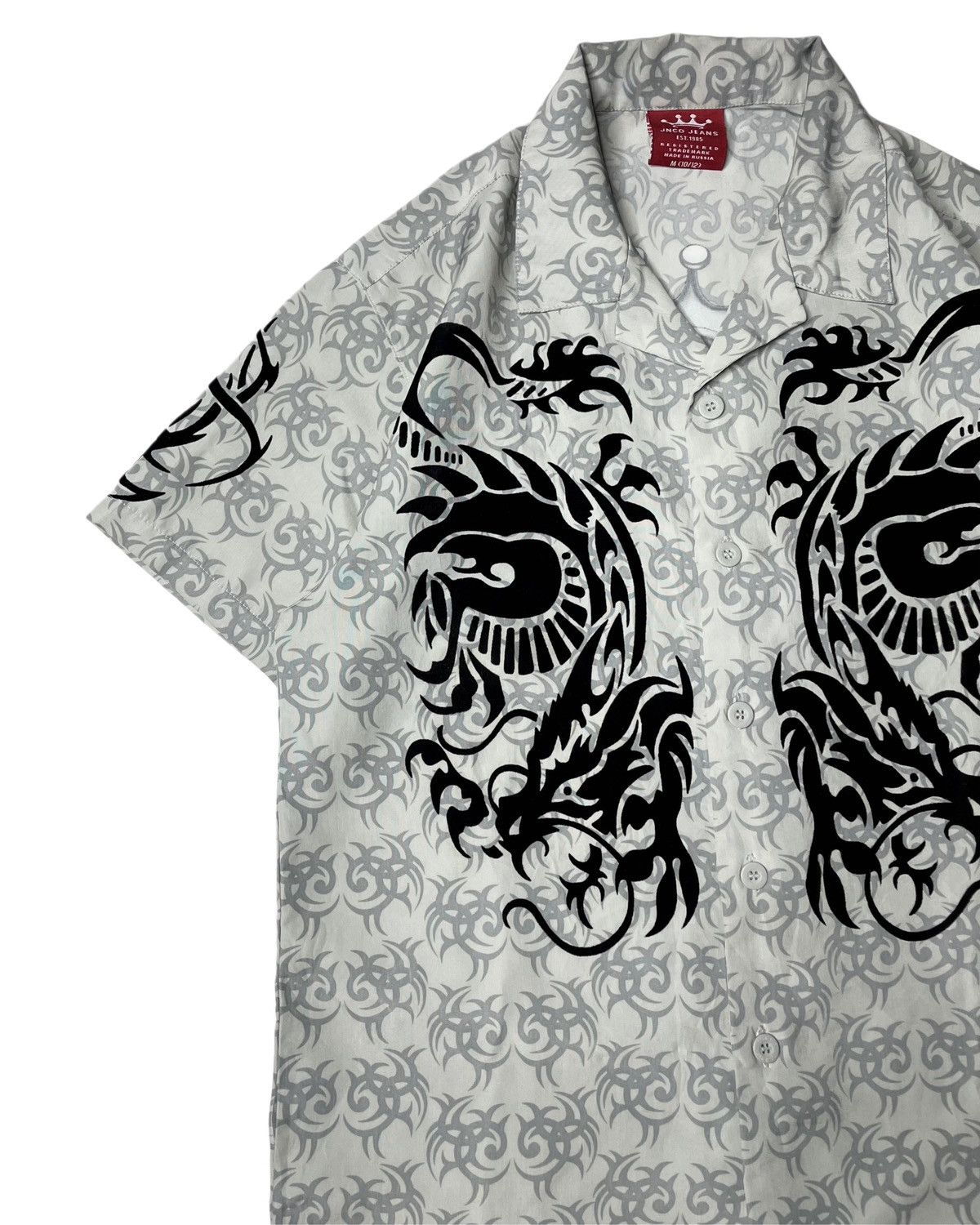 JNCO JNCO TRIBAL DRAGON Y2K AOP - JNCO SHIRT - JNCO JEANS Size US M / EU 48-50 / 2 - 4 Thumbnail