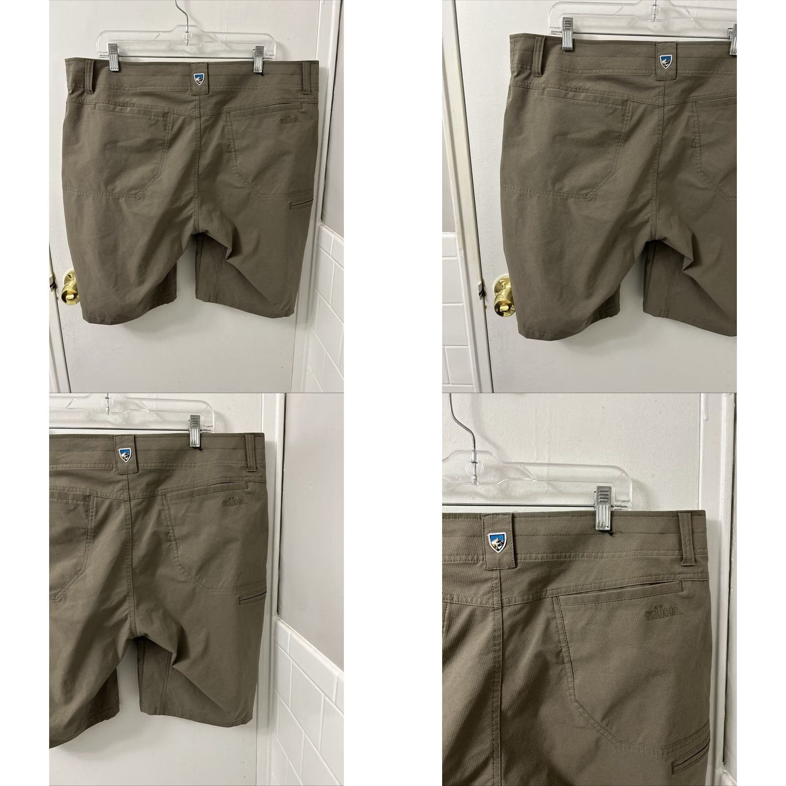 Vintage VINTAGE KUHL Silencr Kargo Shorts Mens Sz 40 Tan Khaki Ripstop Hiking Outdoor 10" 5230 Size US 40 / EU 56 - 8 Thumbnail