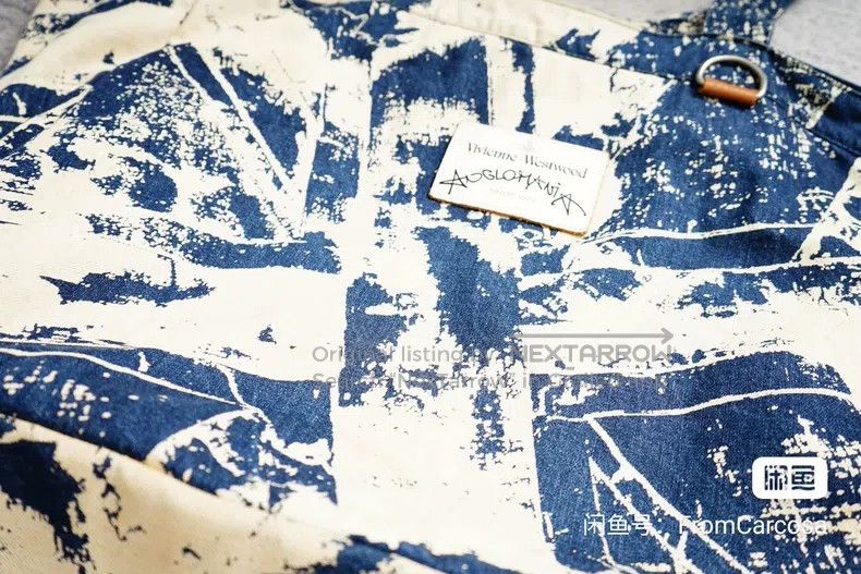 Vivienne Westwood Vivienne Westwood size os Hand-dyed canvas tote bag Size ONE SIZE - 3 Thumbnail