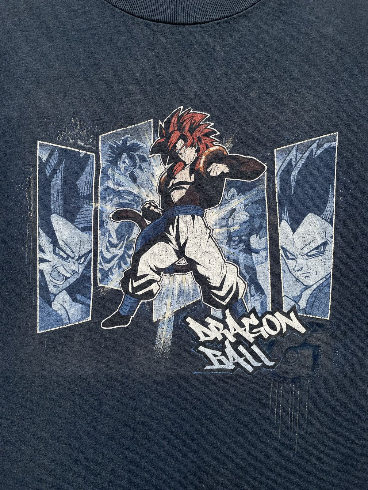 Japanese Brand × Vintage Vintage Dragon Ball GT Gogeta Super Saiyan 4 Size US M / EU 48-50 / 2 - 7 Thumbnail