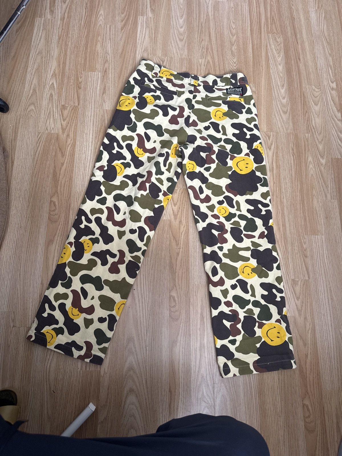 Market Market SMILEY CAMO PANTS Size US 32 / EU 48 - 1 Thumbnail