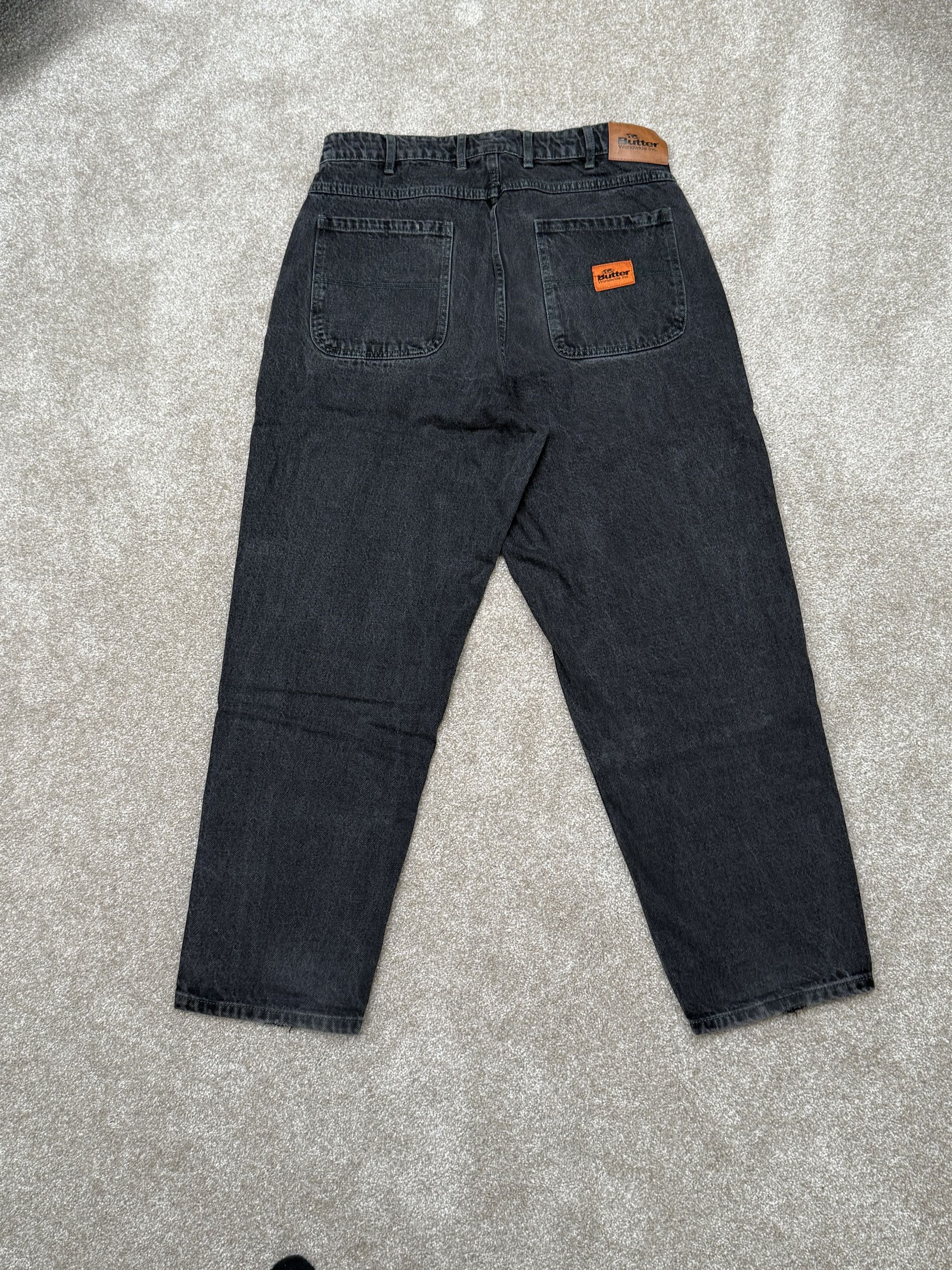 Butter Goods Butter Goods Santosuosso Denim Jeans | Washed Black Size US 32 / EU 48 - 2 Thumbnail