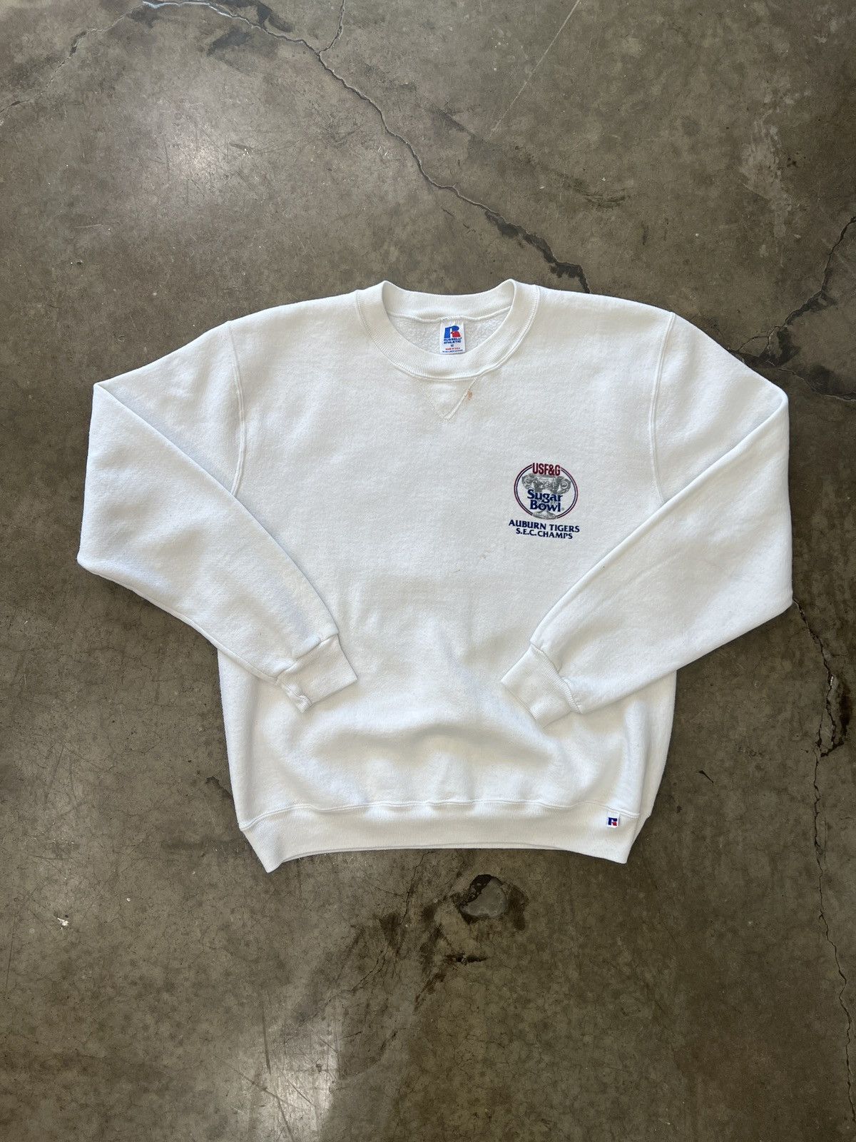 NCAA × Vintage Vintage 1988 Sugar Bowl Auburn vs. Syracuse Crewneck Medium Size US M / EU 48-50 / 2 - 5 Thumbnail