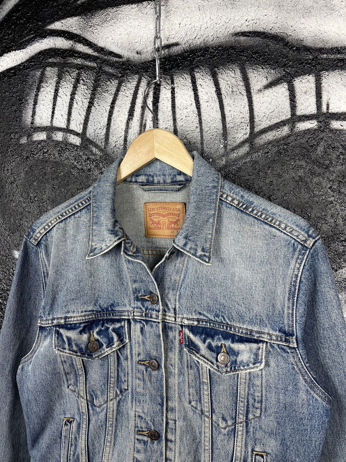 Levi's Levi’s Blue Denim Jacket Women’s Size Small Size S / US 4 / IT 40 - 2 Thumbnail