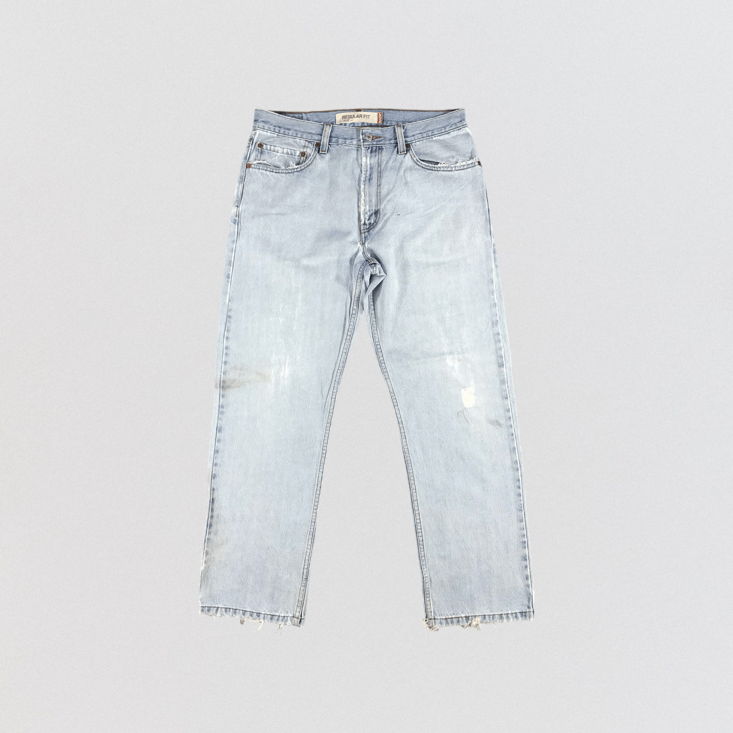 Levi's × Vintage Vintage Light Wash Levis 505 Jeans-JM2693 Size US 35 - 1 Thumbnail