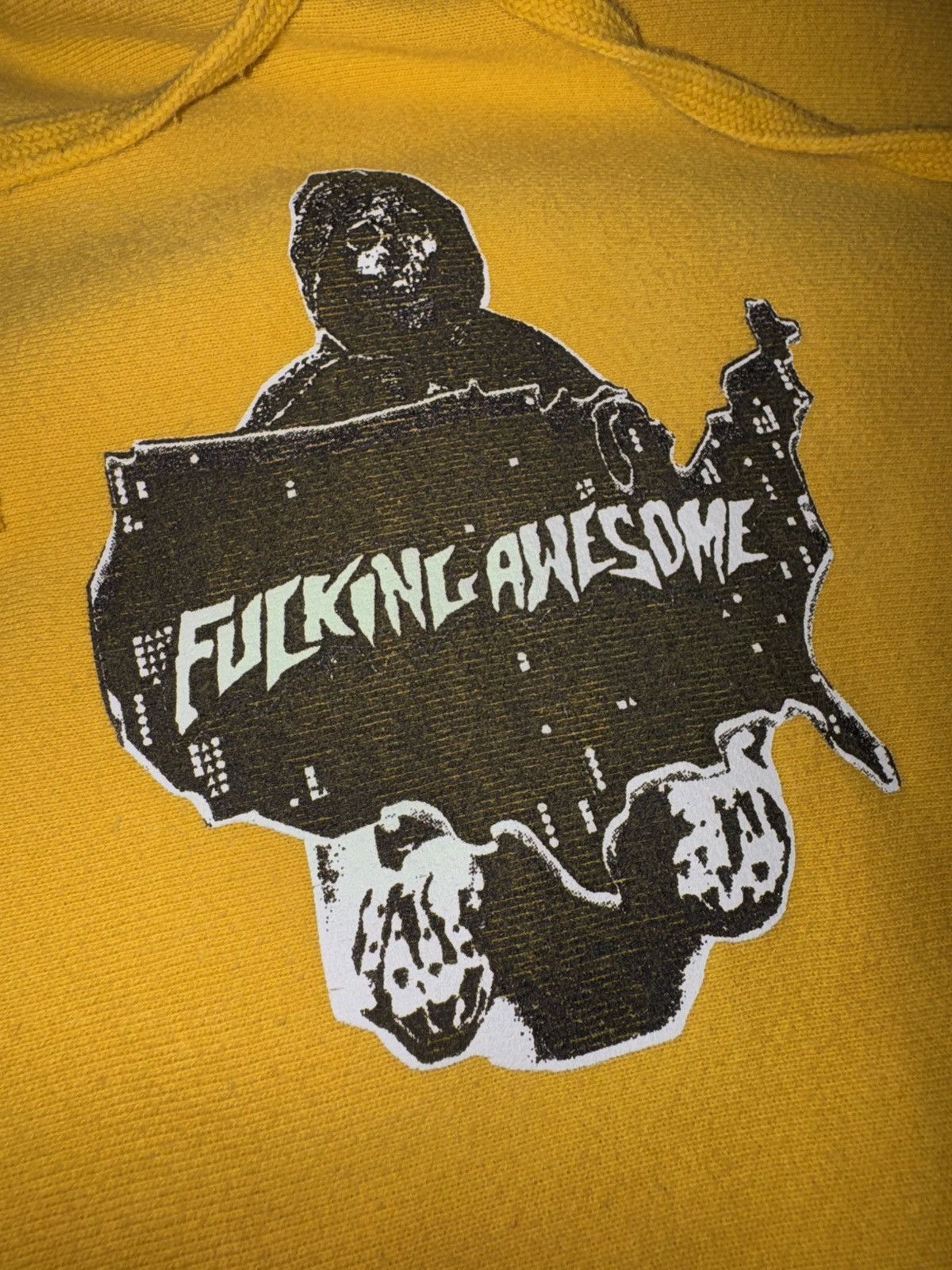 Fucking Awesome Yellow Fucking Awesome Hoodie Size US M / EU 48-50 / 2 - 3 Thumbnail