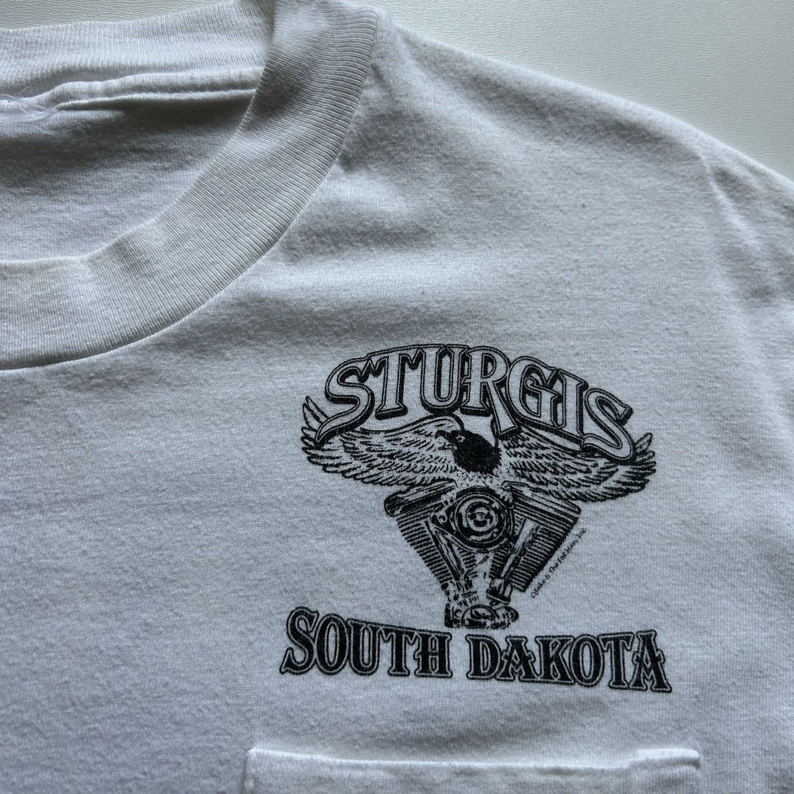 Anvil Vintage Y2K Strugis T Shirt XL 2002 Bike Week Motorcycle Art Size US XL / EU 56 / 4 - 4 Thumbnail