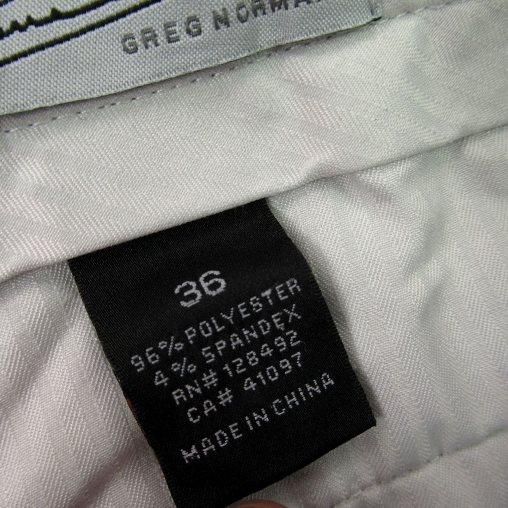 Vintage Greg Norman Chino Shorts Mens 36 Lightweight Outdoors Casual Button Pockets Size US 36 / EU 52 - 4 Thumbnail