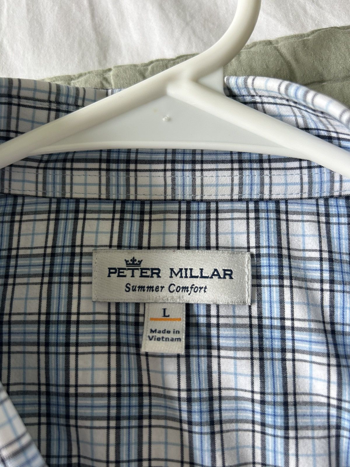 Peter Millar Peter Millar Baldwin Performance Sport Shirt Size US L / EU 52-54 / 3 - 3 Thumbnail