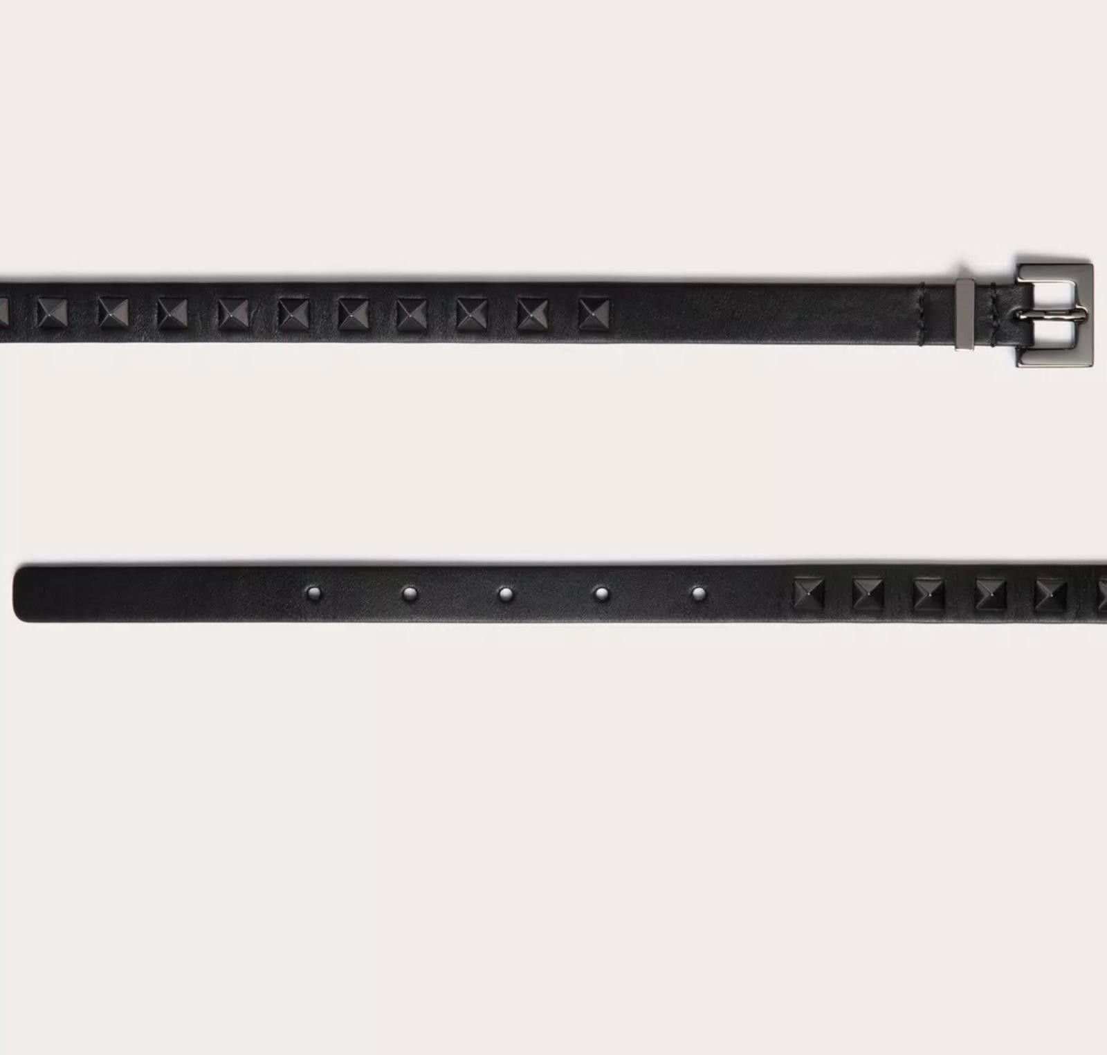 Designer Valentino Rockstud Belt size 90 Size ONE SIZE - 3 Thumbnail