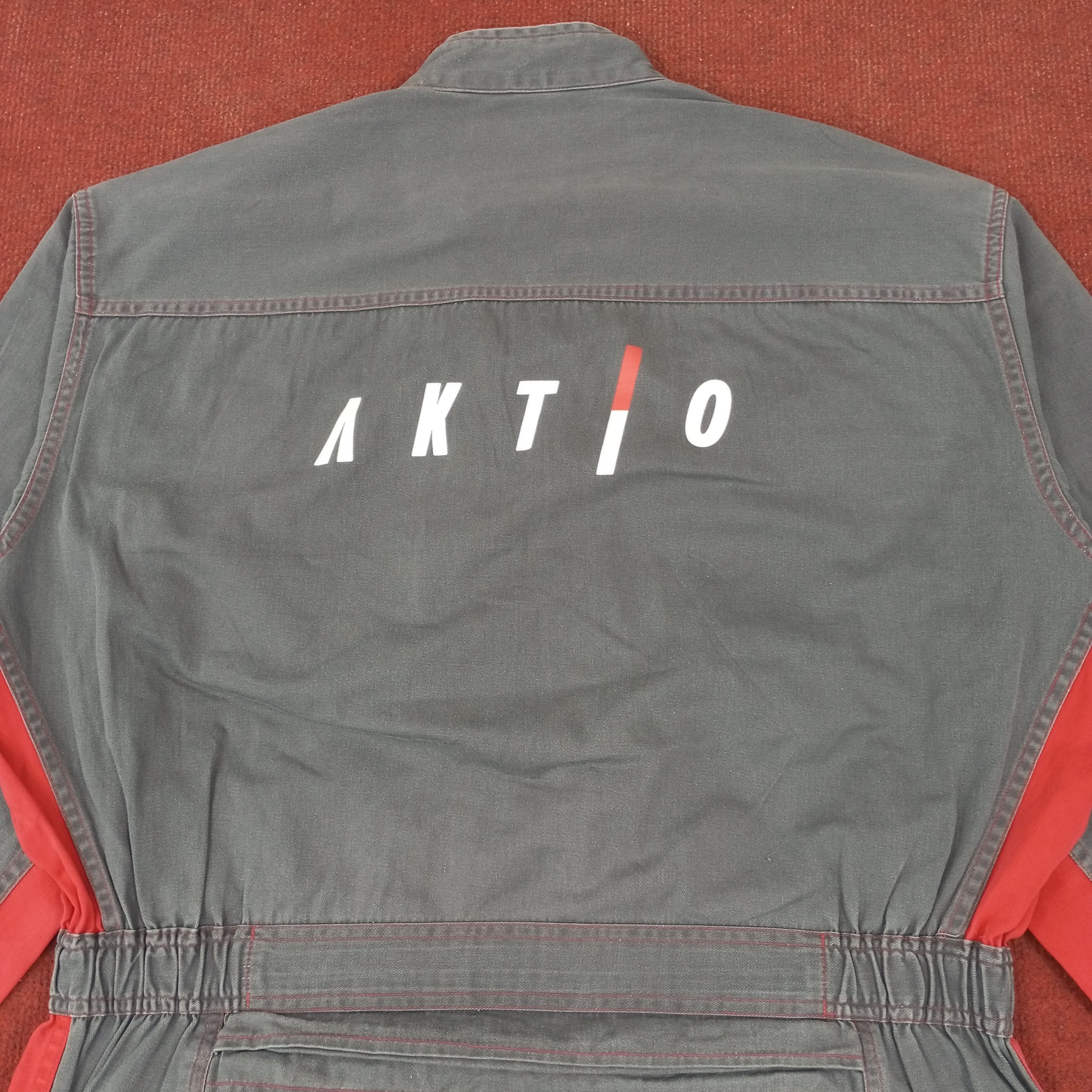 Vintage Aktio Workwear Style Coverall Jacket Size US XL / EU 56 / 4 - 2 Thumbnail