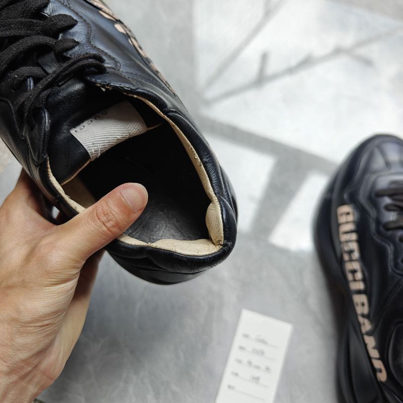 Gucci Gucci Rhyton Band Printed Low Top Sneakers - Size US 7 / EU 40 - 5 Thumbnail