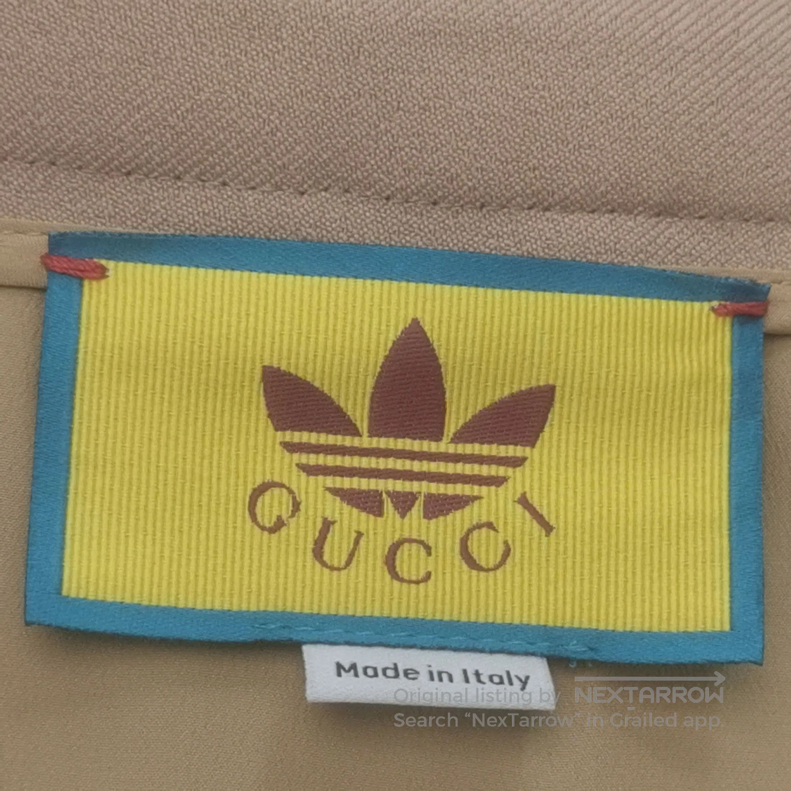 Gucci Gucci x adidas Fluid Drill Logo Striped Trousers. Size 41" - 3 Thumbnail