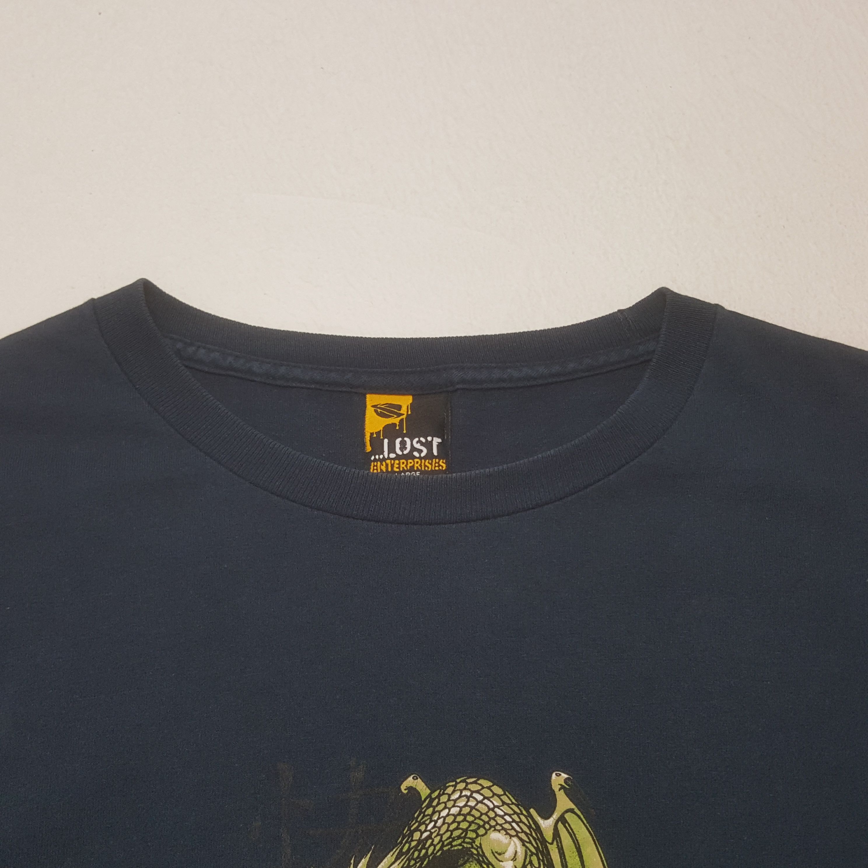 Lost Enterprises × Vintage Vintage Lost Skate Streetwear Tshirt Size US L / EU 52-54 / 3 - 4 Thumbnail